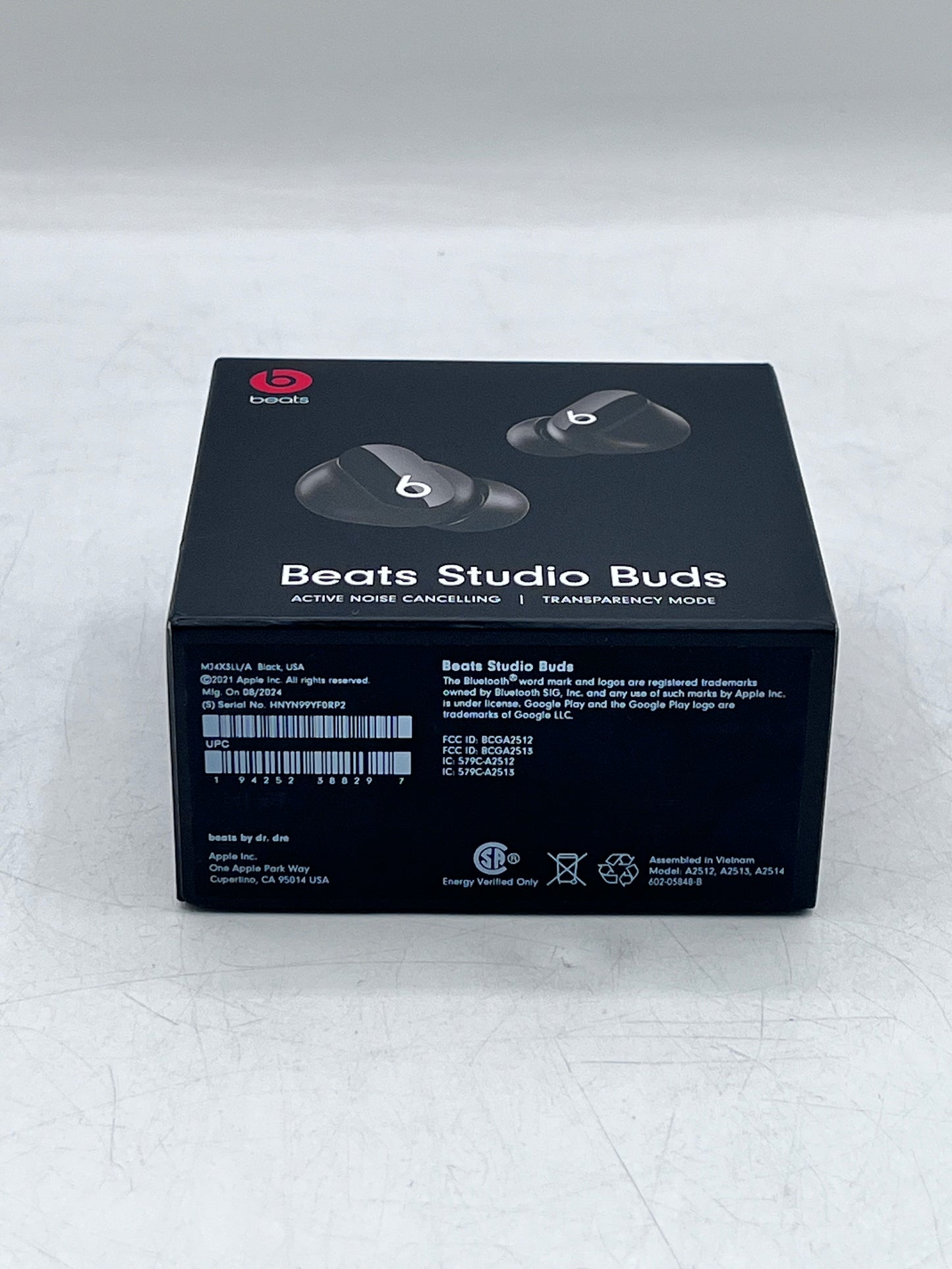 Beats by Dr. Dre Studio Buds Wireless Noise Cancelling (MJ4X3LL/A) - Black