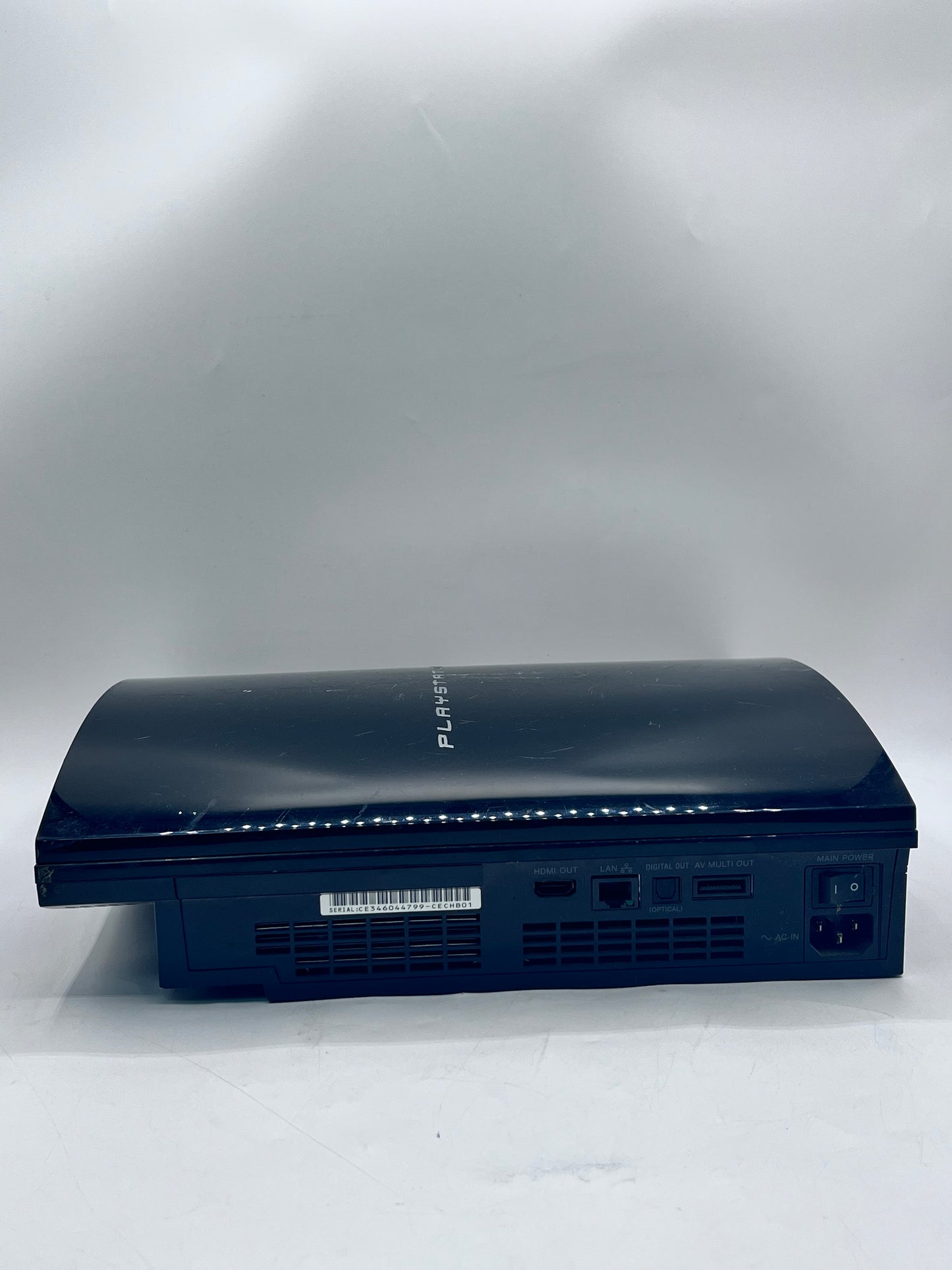 Sony PlayStation 3 CECHK01 Video Game System with 2 Controllers - Black NO POWER