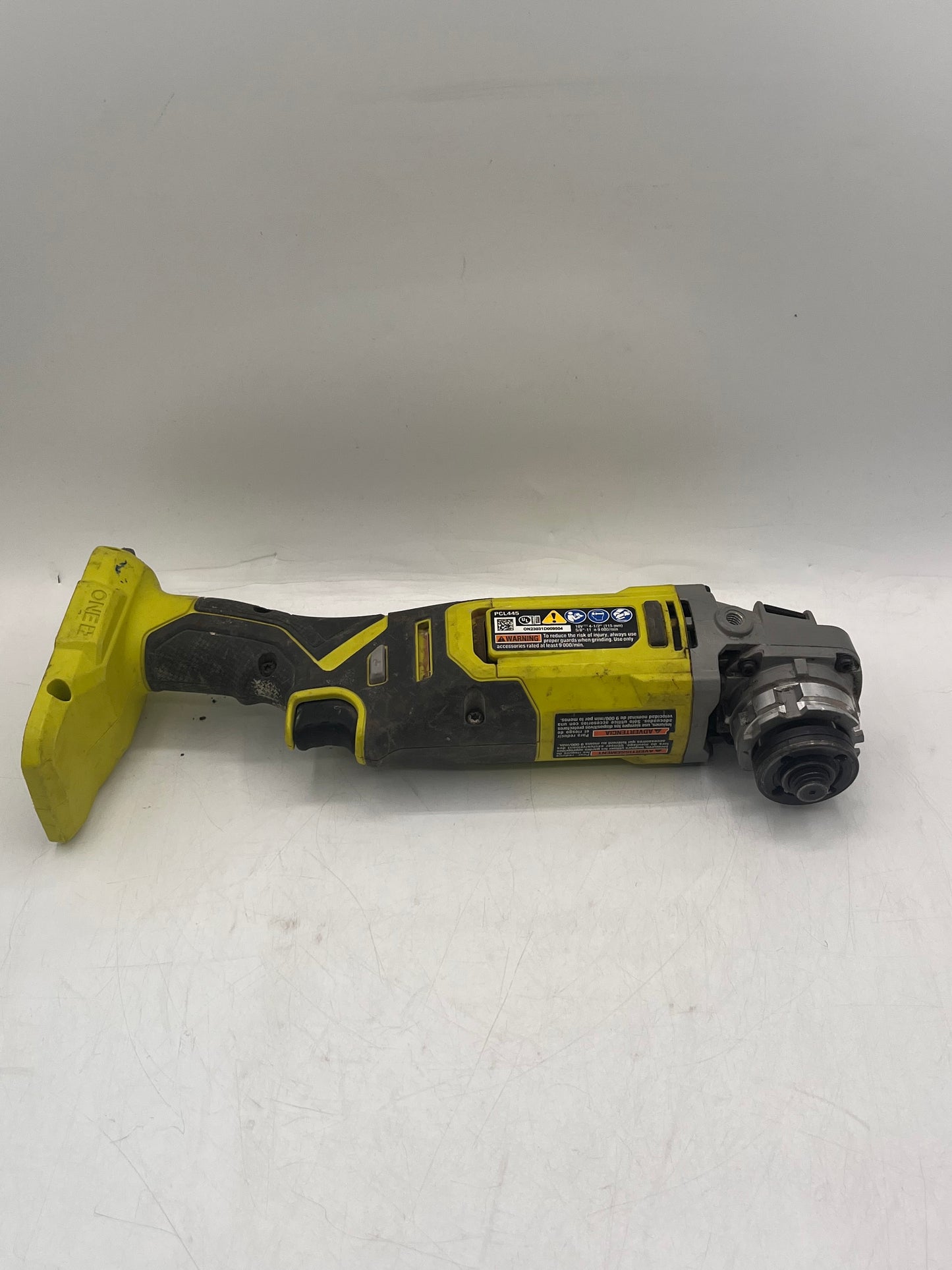 RYOBI PCL445 18V ONE+ Cordless 4-1/2 in Angle Grinder