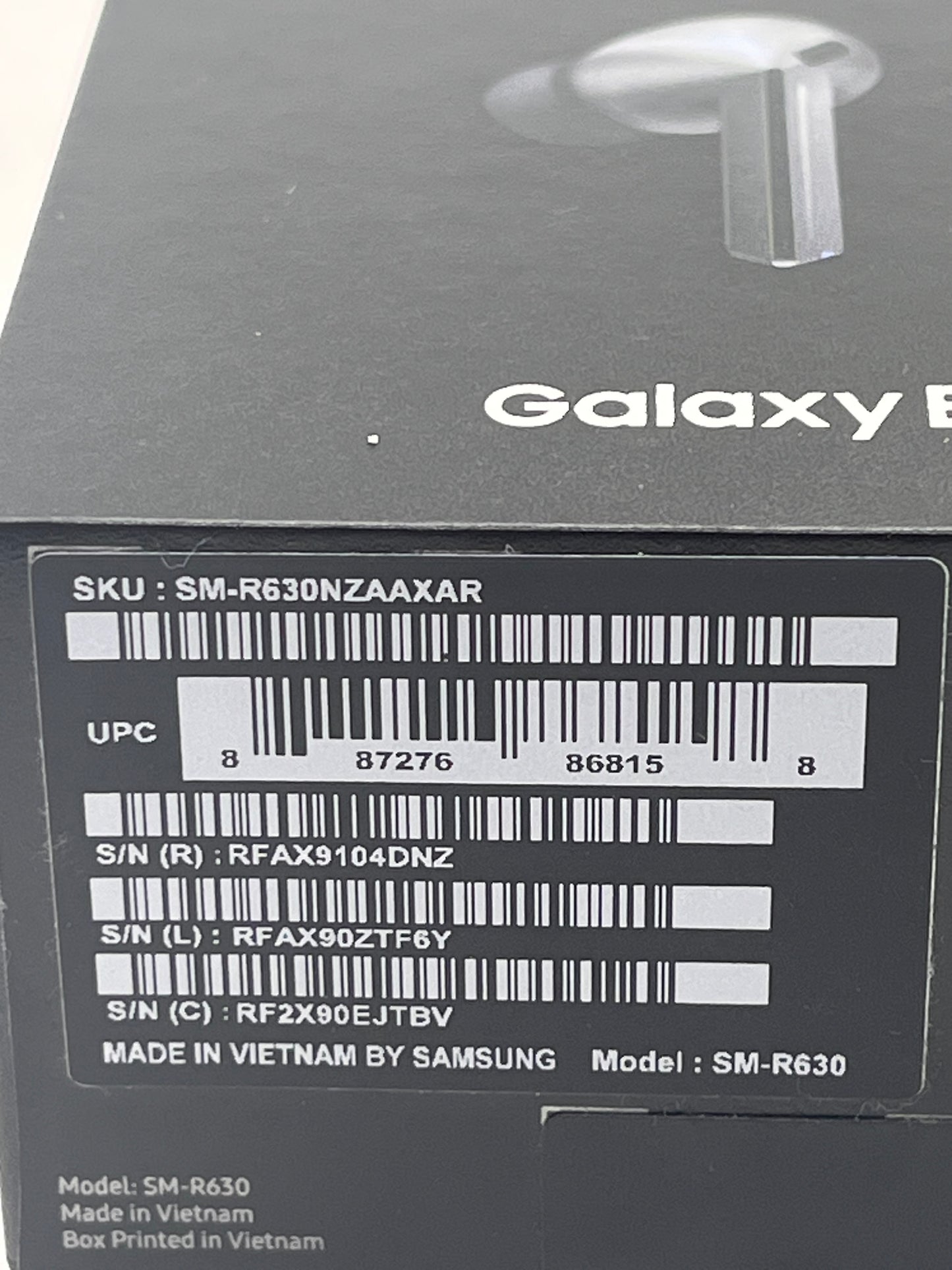 Samsung Galaxy Buds 3 Pro SM-R630 Wireless Headphones - Black