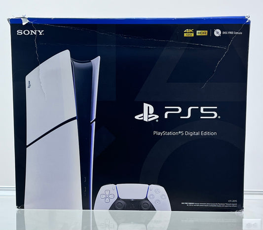 Sony PlayStation 5 Slim Digital Edition 1TB White Console Gaming System CFI-2015