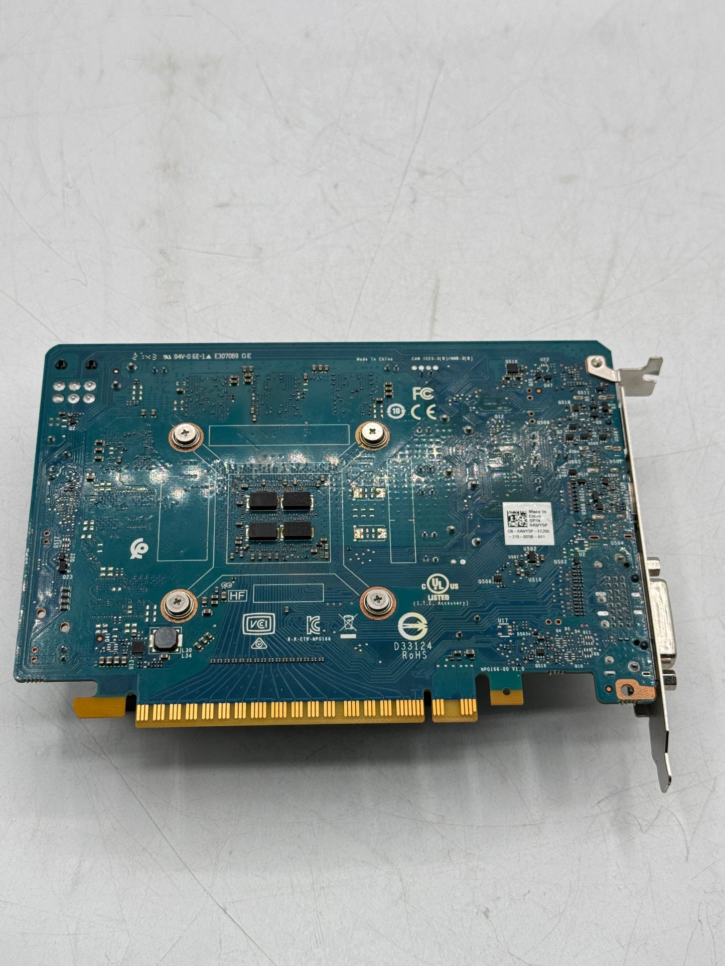 Dell GeForce GTX 1650 4GB GDDR5 Graphics Card SDE ZK3003 GPU Tested Free Shipping