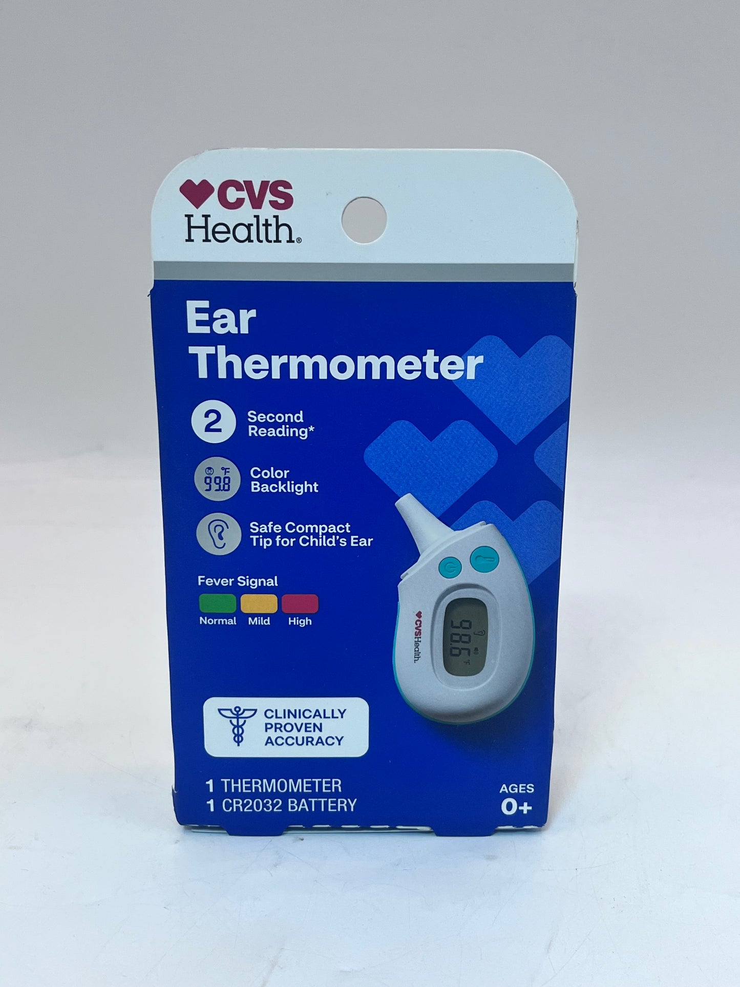 Cvs Health Ear Thermometer White