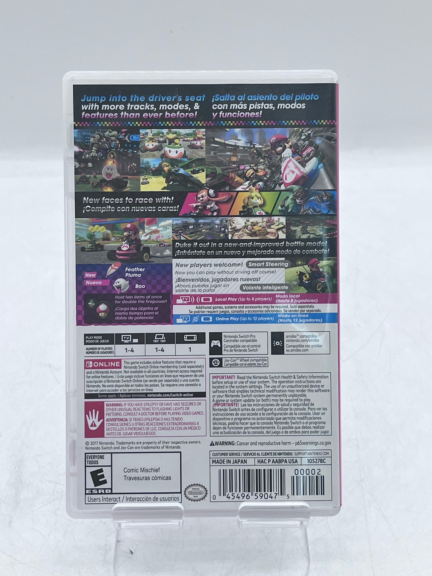 Mario Kart 8 Deluxe - (Nintendo Switch, 2017) - Free Shipping!