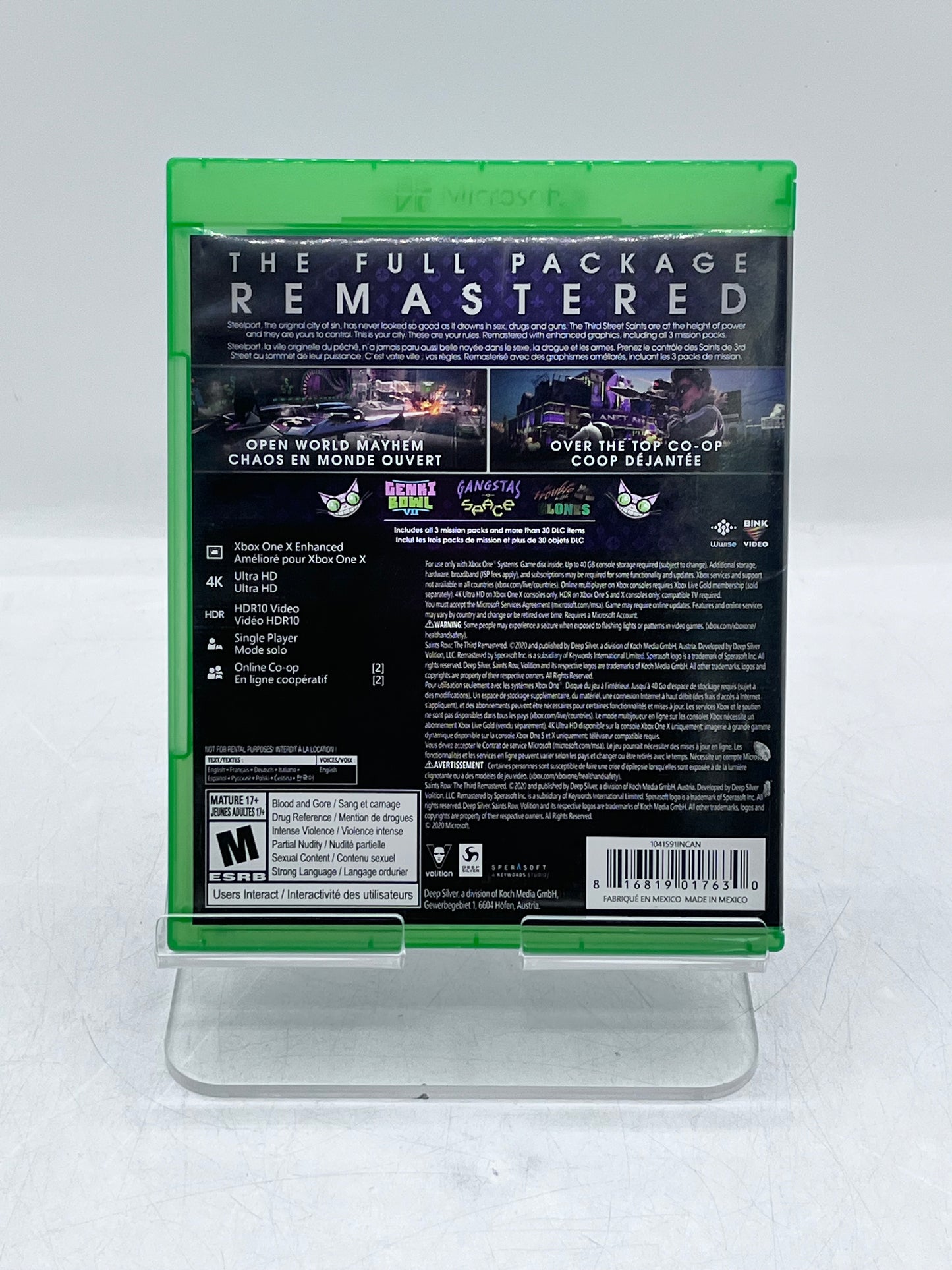 Saints Row: The Third  Xbox One Video Game