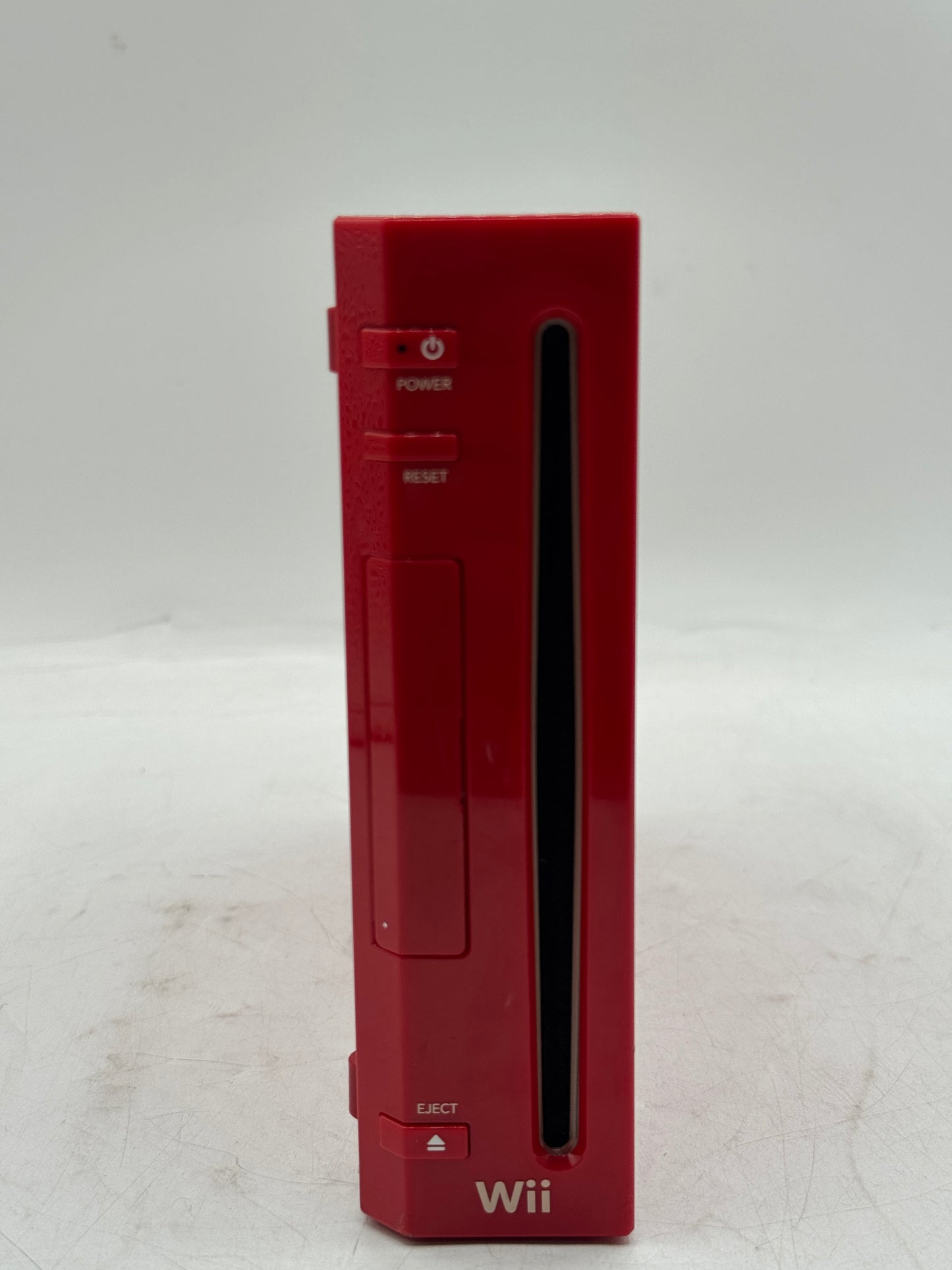 Nintendo Wii RVL 101 Red Video Game System Console Tested Free Shipping