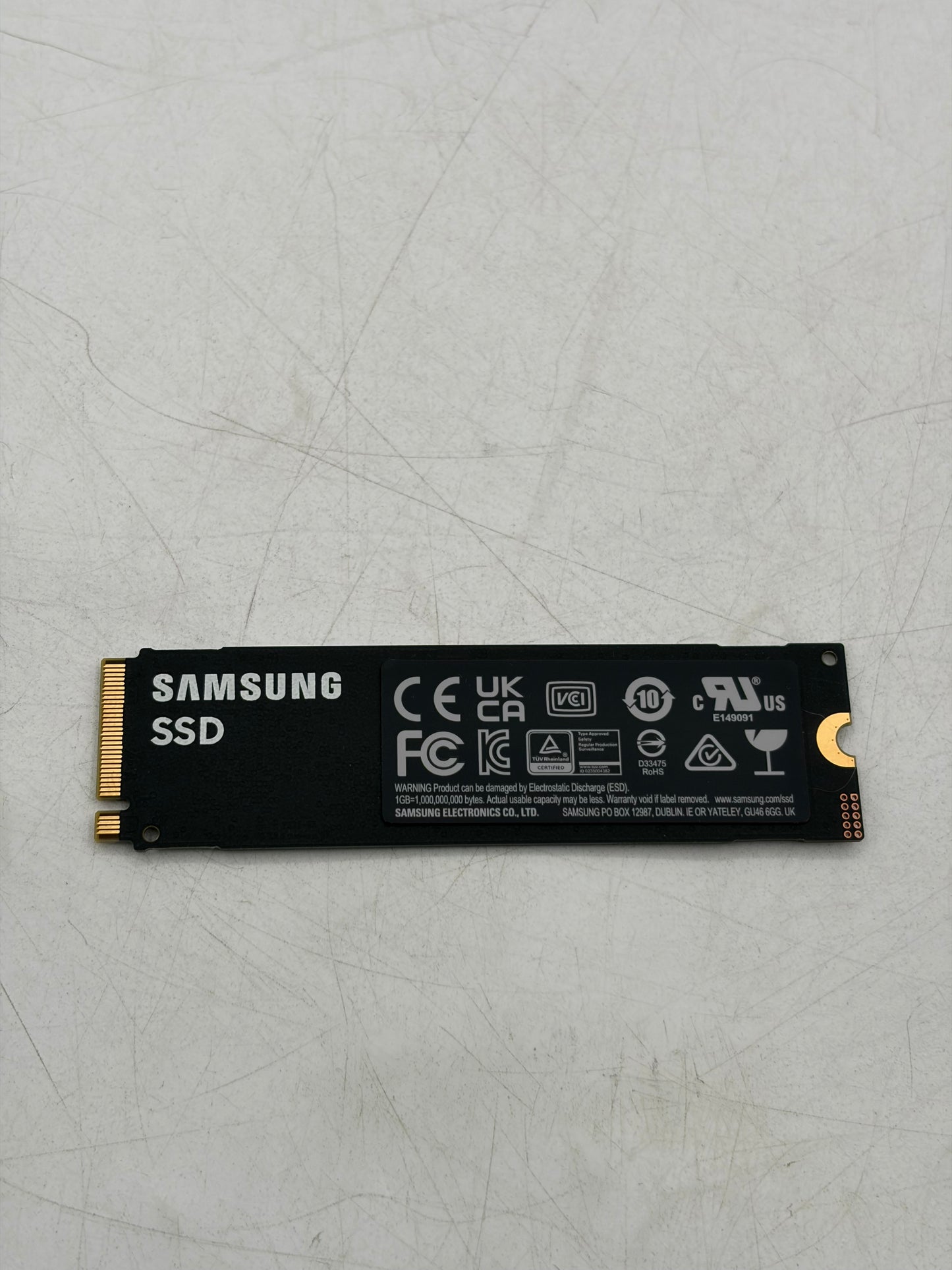 Samsung 990 Pro 1TB Internal SSD M.2 NVMe PCIe 4.0 Black - Tested and Working
