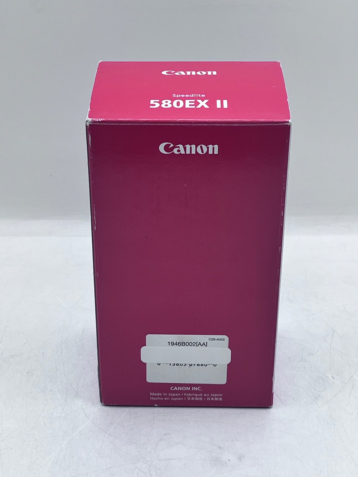 Canon 580 EX II Shoe Mount Flash - New Open Box - 100ft Guide Number