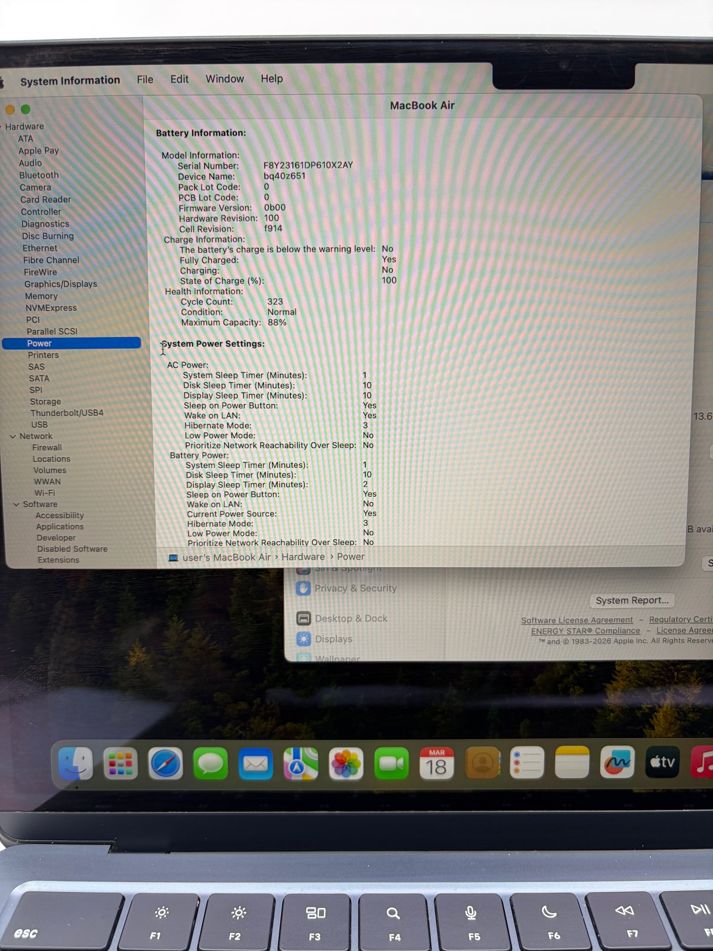 2022 Apple M2 MacBook Air 13.6'' 16GB 512GB A2681 MLY33LL/A Midnight