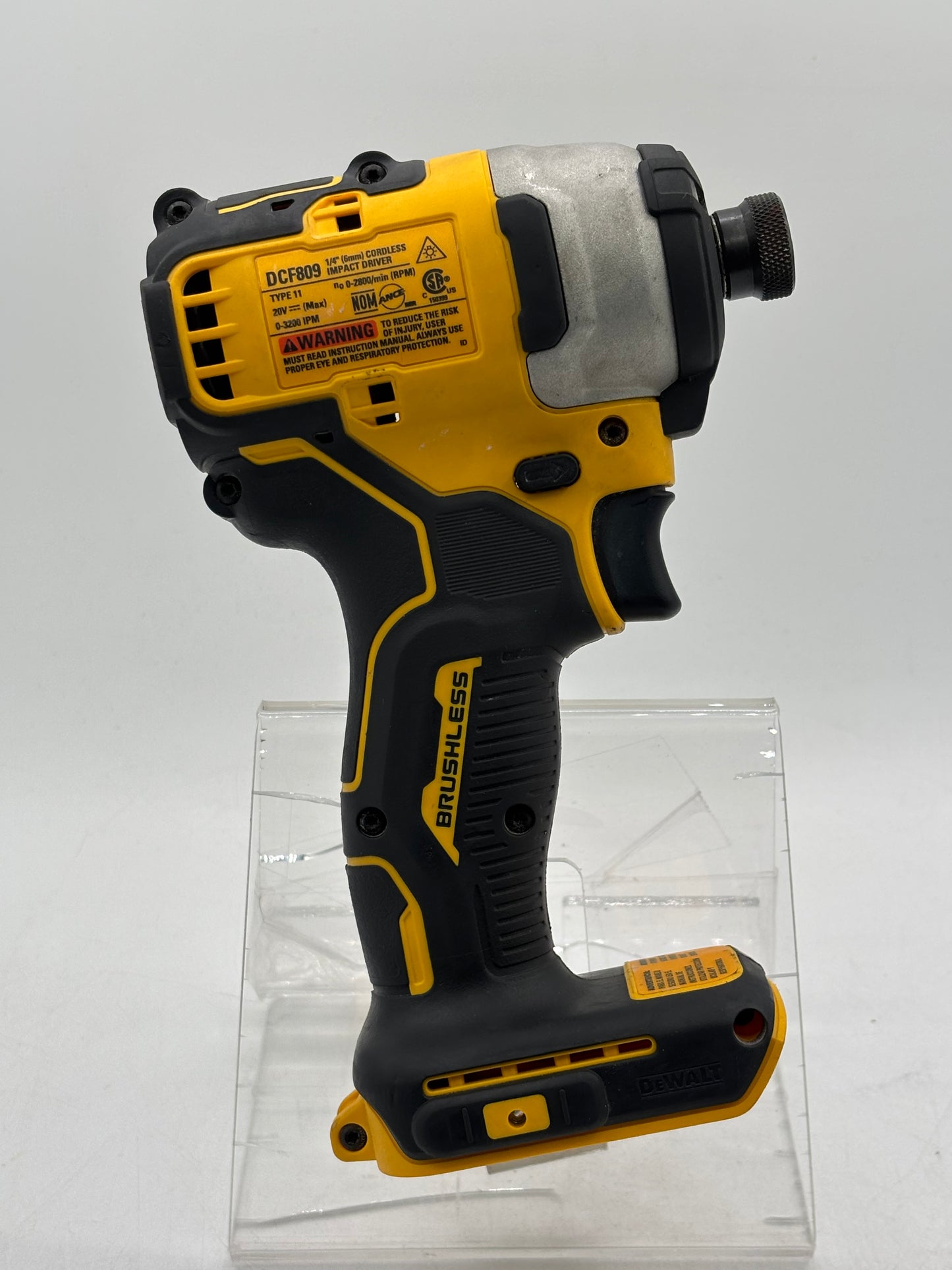 DeWALT 1/4" 20V MAX Atomic Compact Impact Driver DCF809 Tool Only