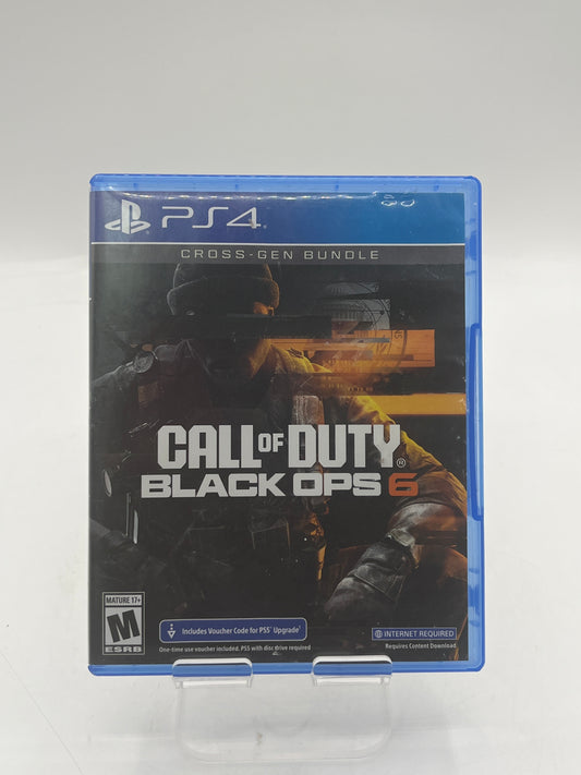 PlayStation 4 Call Of Duty Ops 6 Video Game - Black