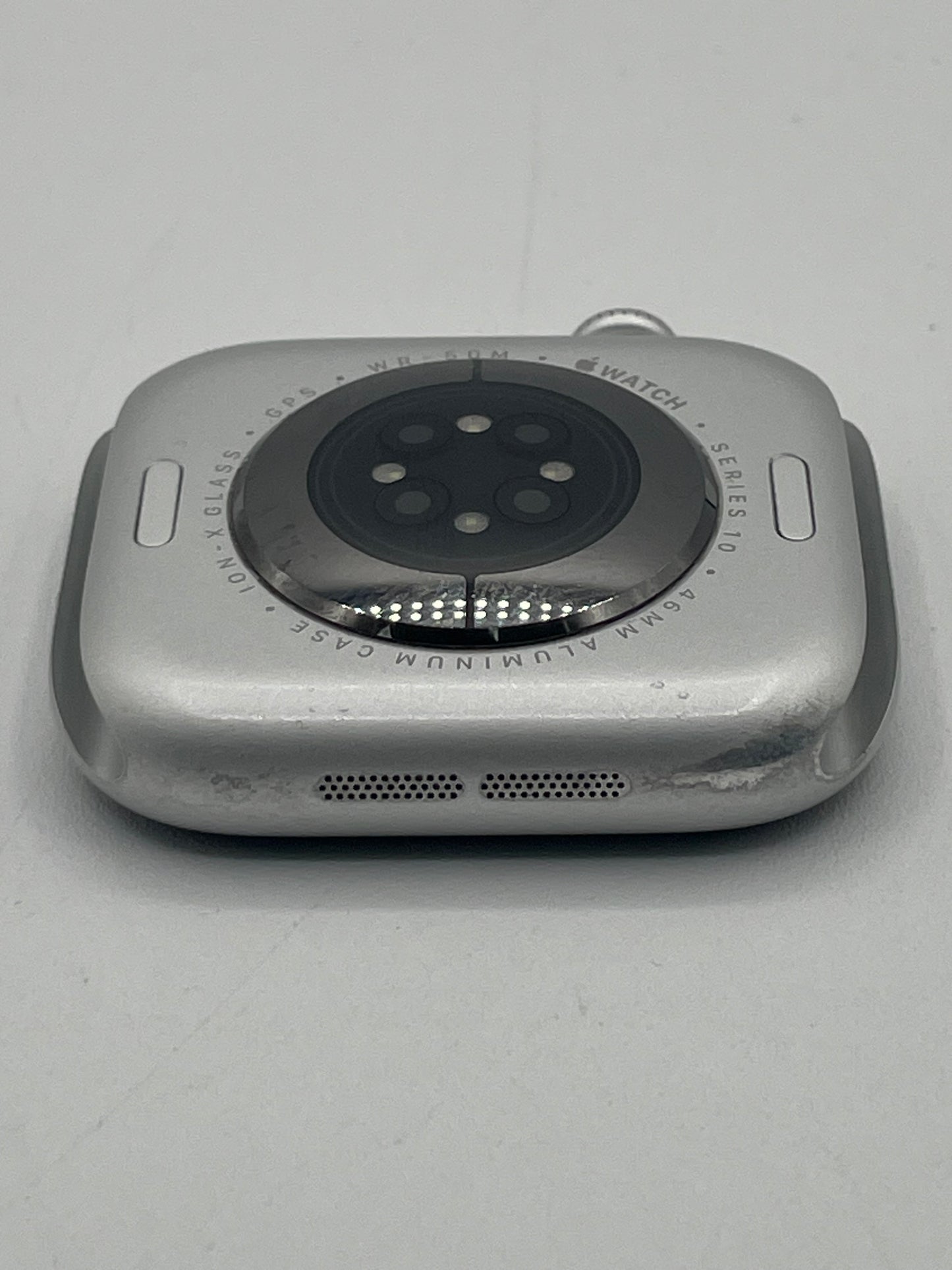 GPS Only Apple Watch Series 10 46MM Aluminum A2999 MWY23LW/A Silver & Nike Band