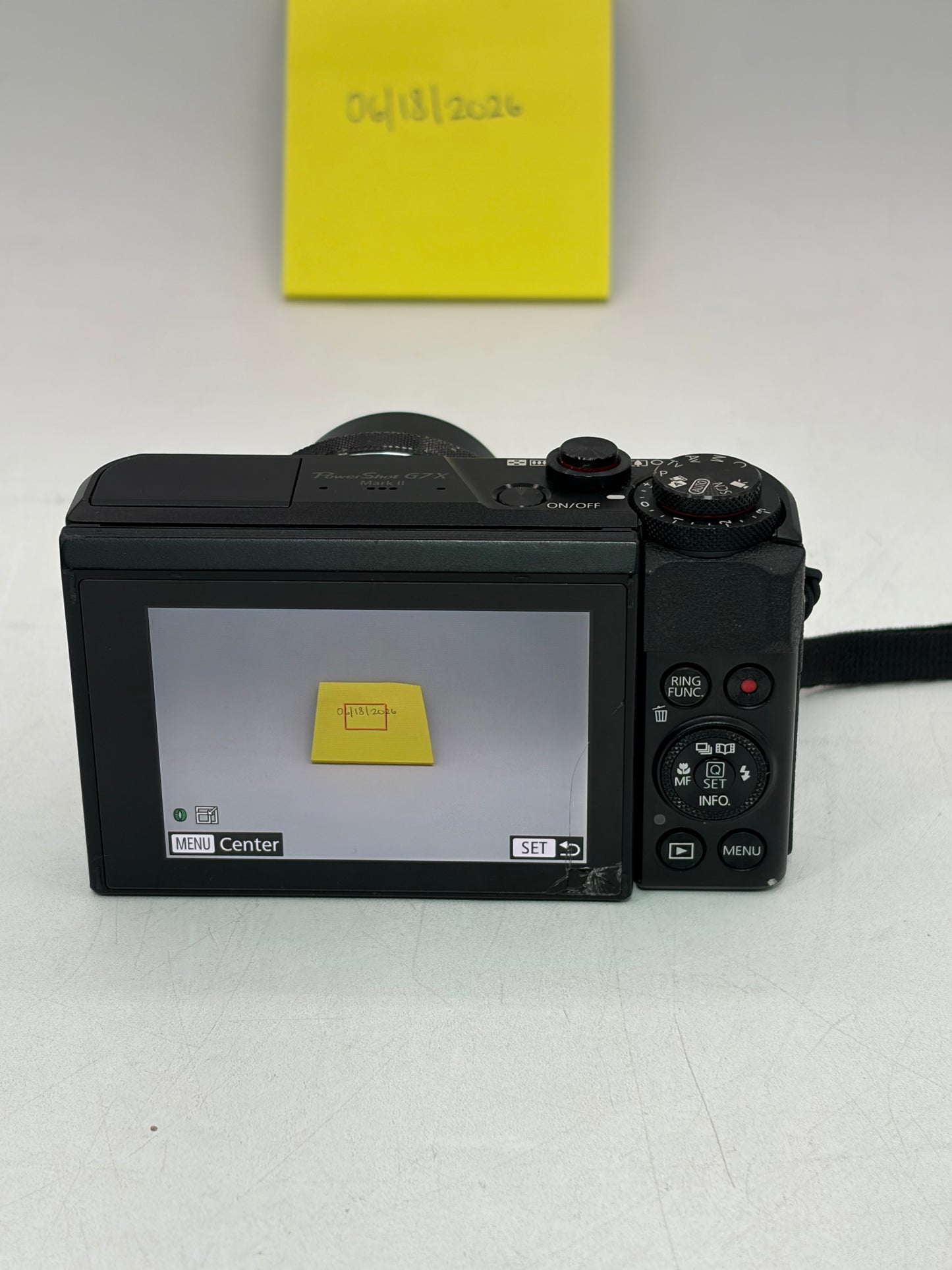 Canon PowerShot G7 X Mark II 20.1 MP Compact Digital Camera - Black READ