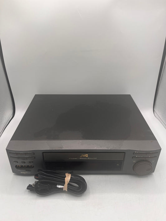 JVC Hyper Bass Sound HR-VP604U VCR VHS Player - Black