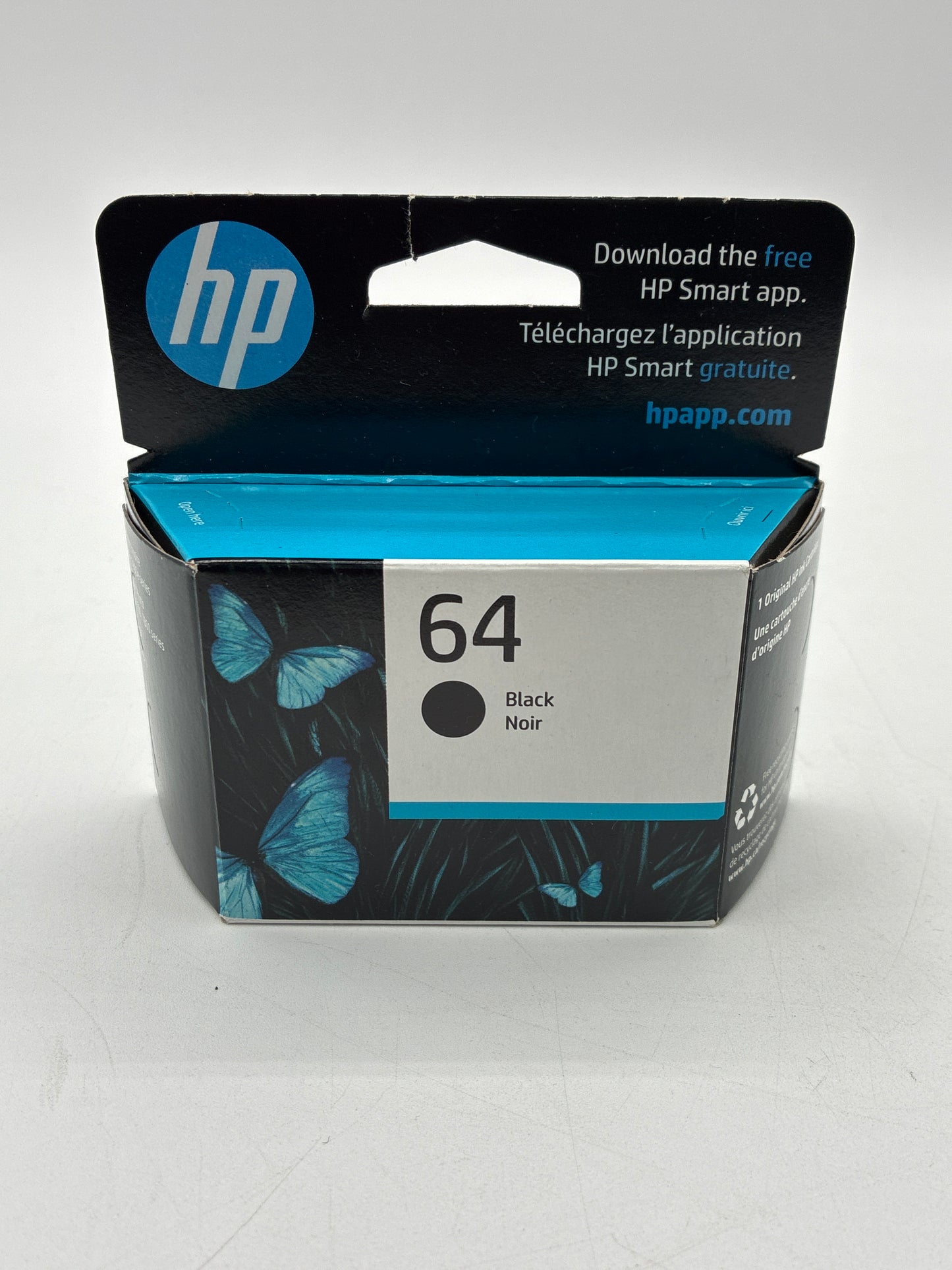 HP 64 Black Printer Toner - New In Box
