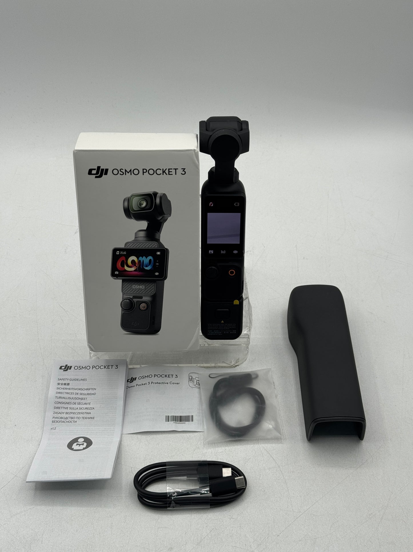 DJI Osmo Pocket 3 - Black - Pocket Camera - Open Box Tested Free Shipping