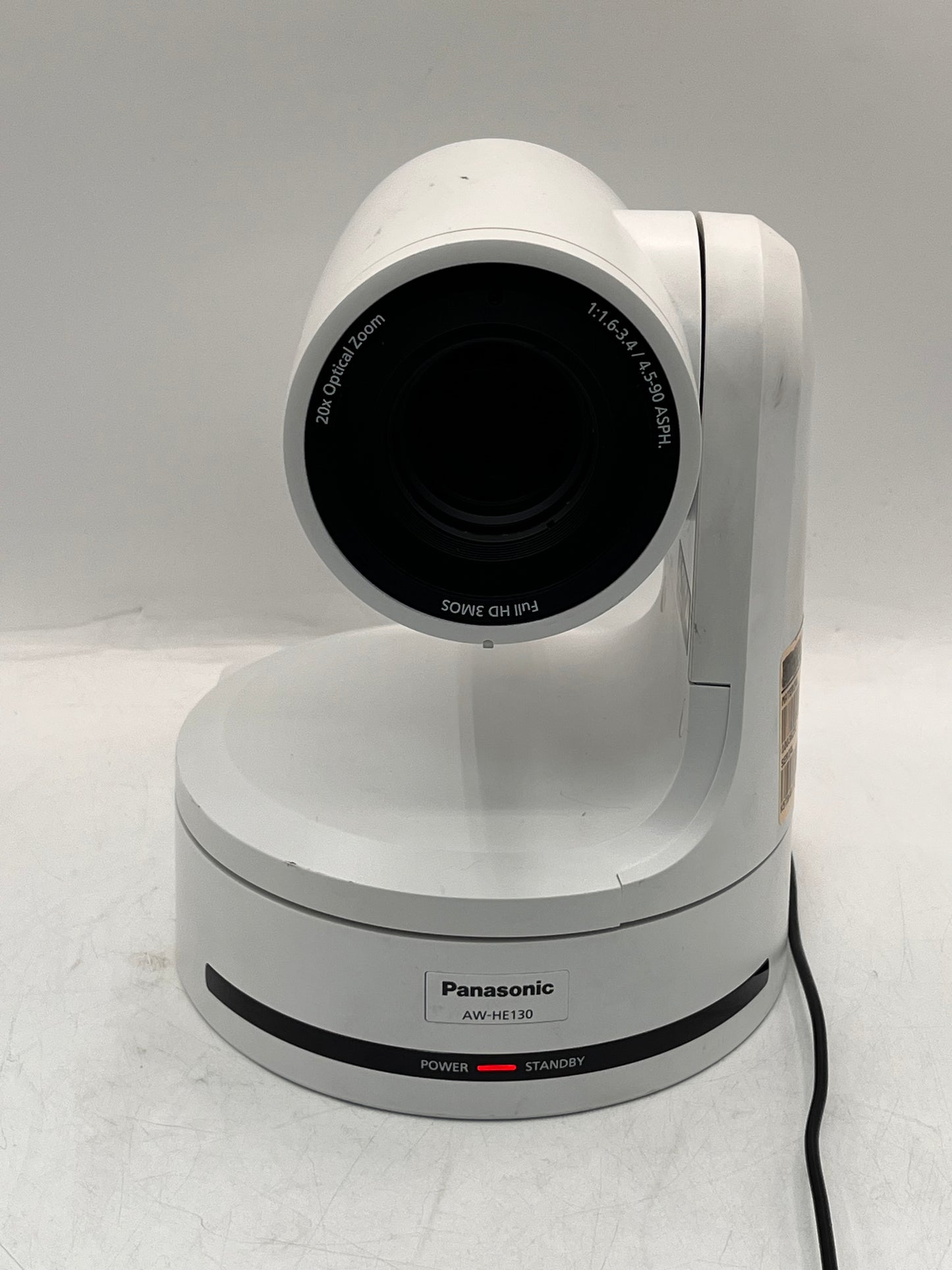 Panasonic AW-HE130 White Full HD 3MOS 20x Optical Zoom PTZ Camera - White