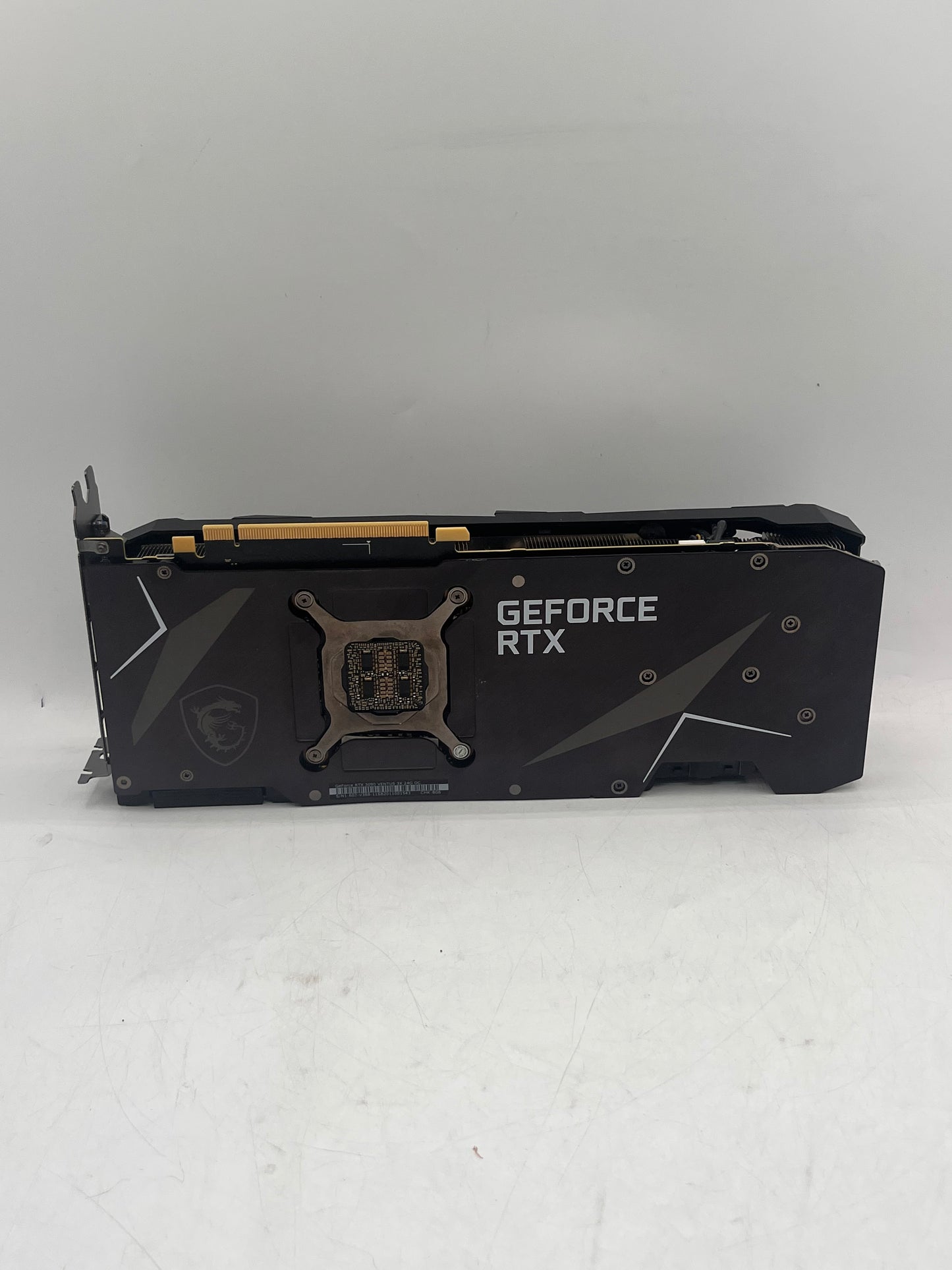 MSI GeForce RTX 3090 VENTUS 3X 24G OC 24GB GDDR6X Graphics Card - Black