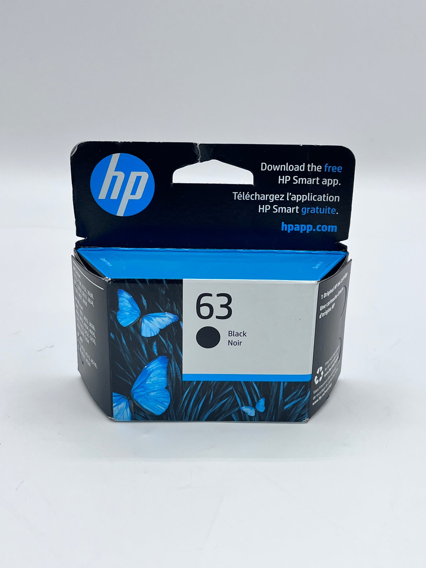 HP #63 Ink Cartridge - Black