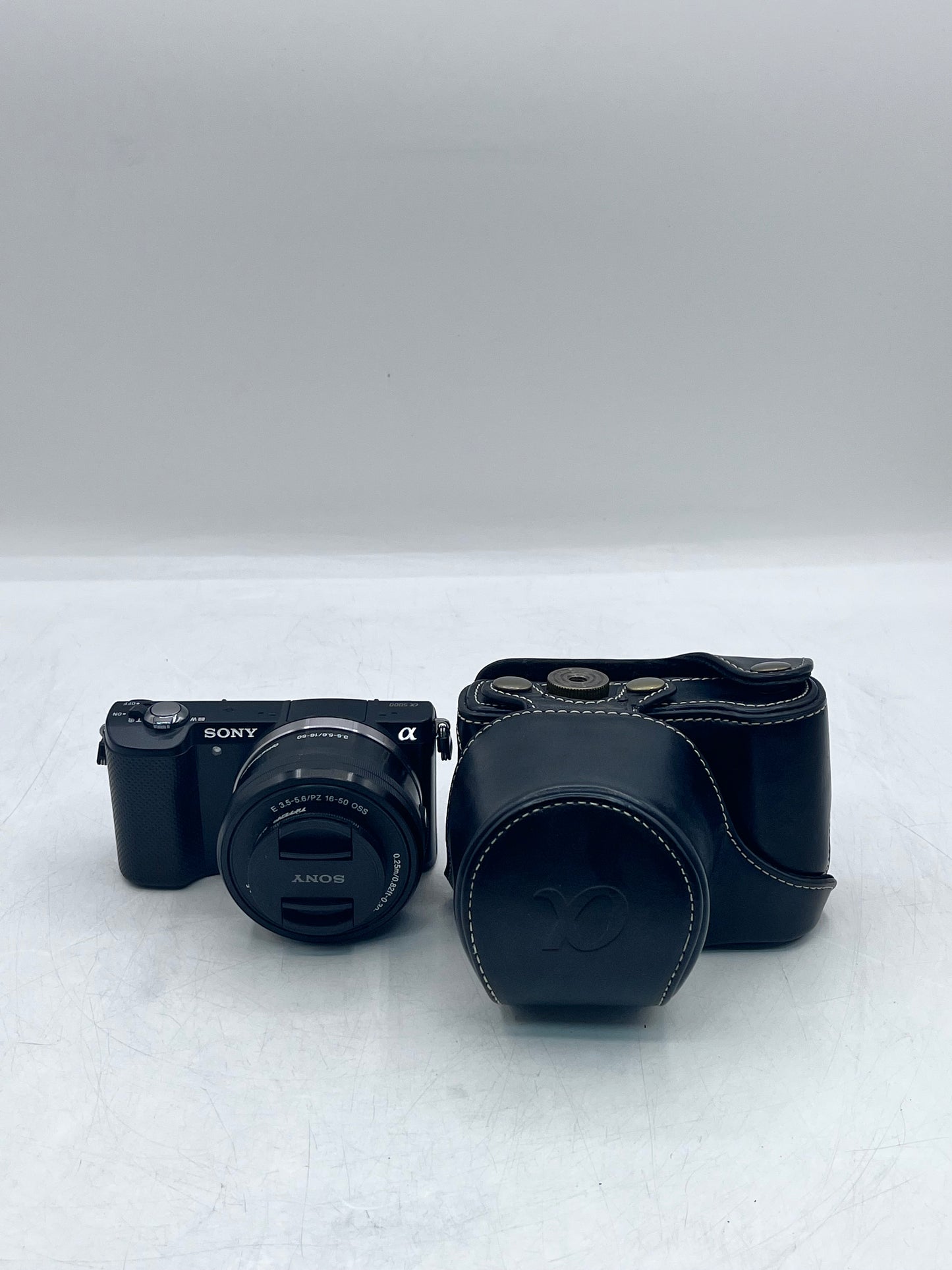 Sony Alpha a5000 Mirrorless Digital Camera with 16-50mm Lens Black Tested Works