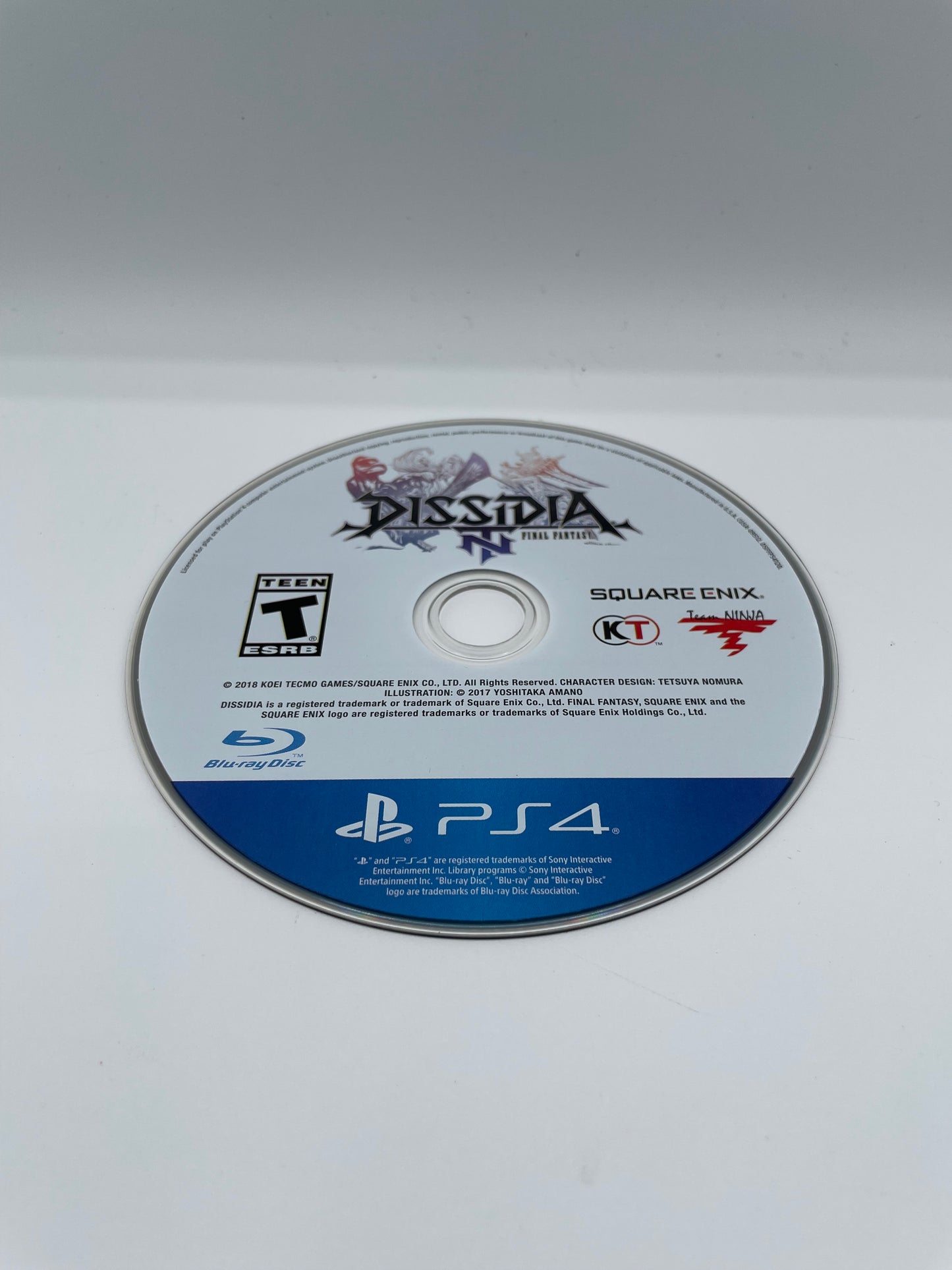 Playstation 4 Dissidia Final Fantasy NT Video Game - Used with Box