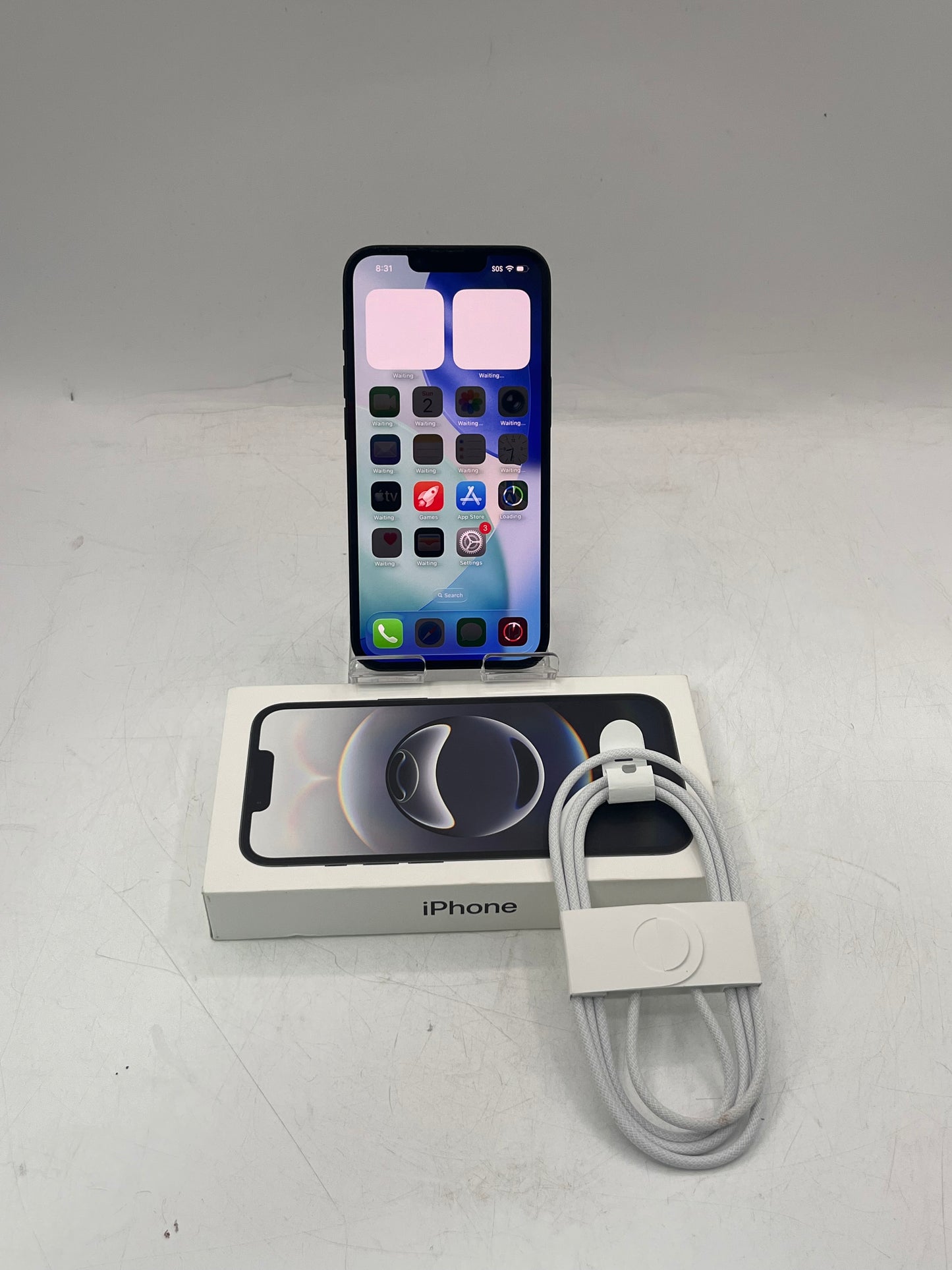 Boost Mobile Apple iPhone 16e MDOT4LL/A A3212 128GB - Black 100% BATT