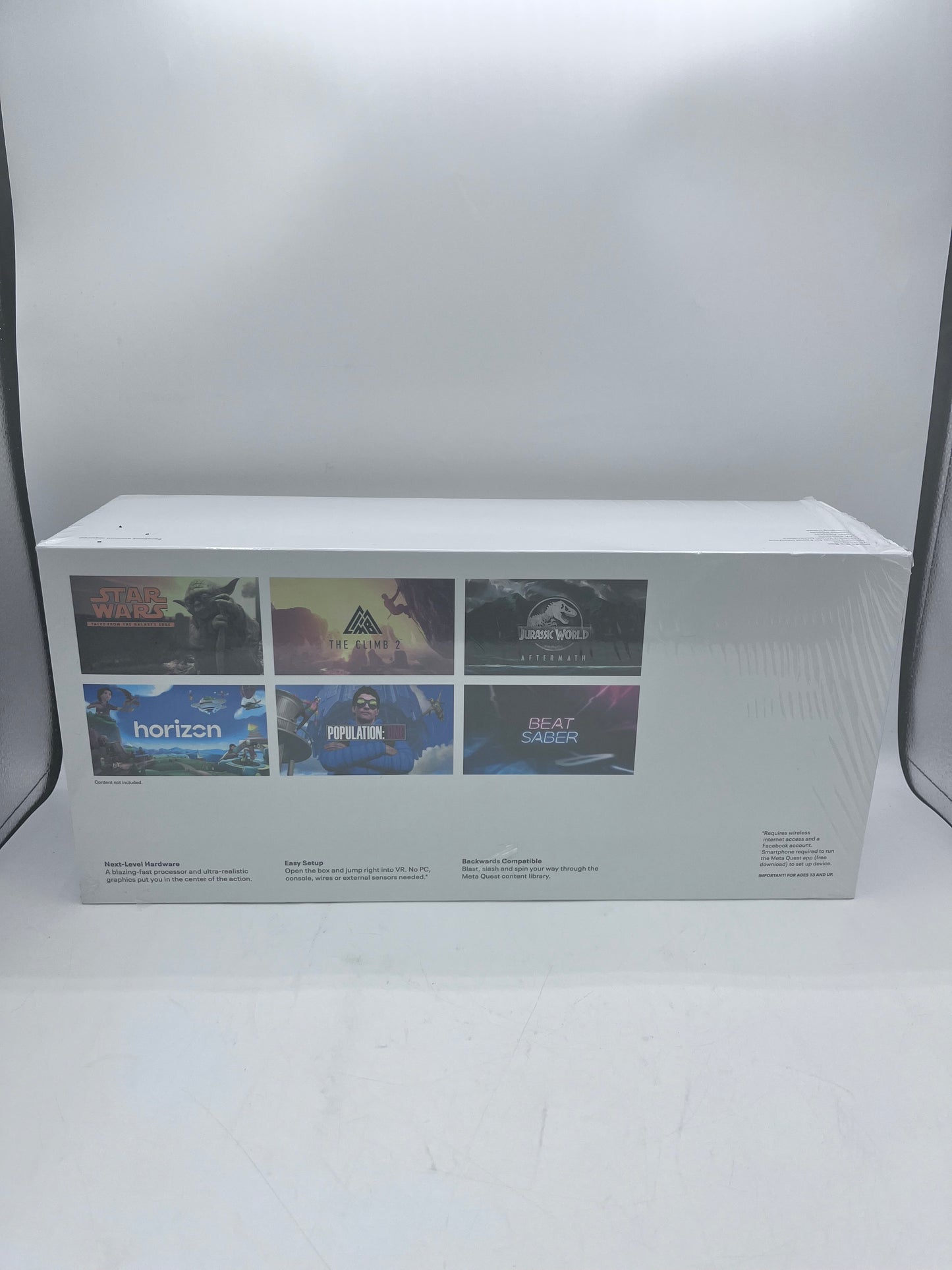 New in Sealed Box - Meta Oculus Quest 2 128GB VR Headset - White Free Shipping
