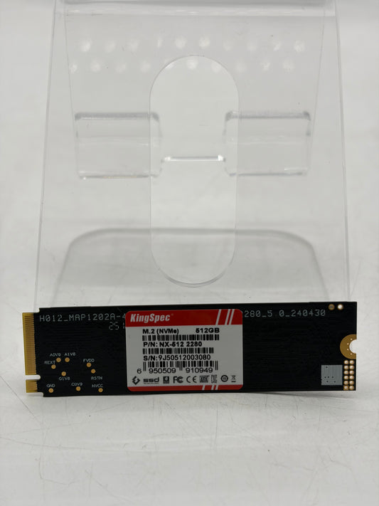 KingSpec NX Series 512GB Gen3x4 NVMe M.2 SSD