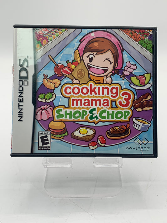 Cooking Mama 3: Shop & Chop - Nintendo DS Video Game - Used - Free Shipping