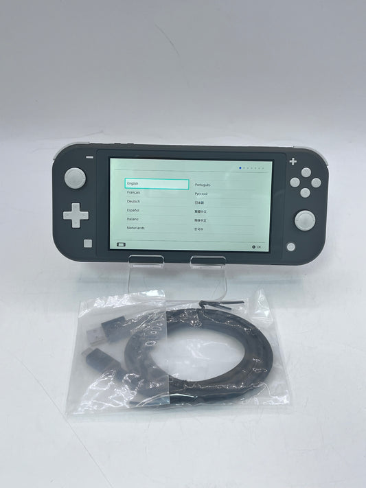 Nintendo Switch Lite Gray HDH-001 2019 Video Game w/Charger Free Shipping
