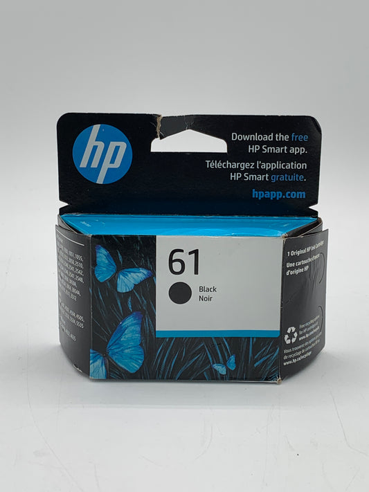HP 61 Black Ink Cartridge - New In Box