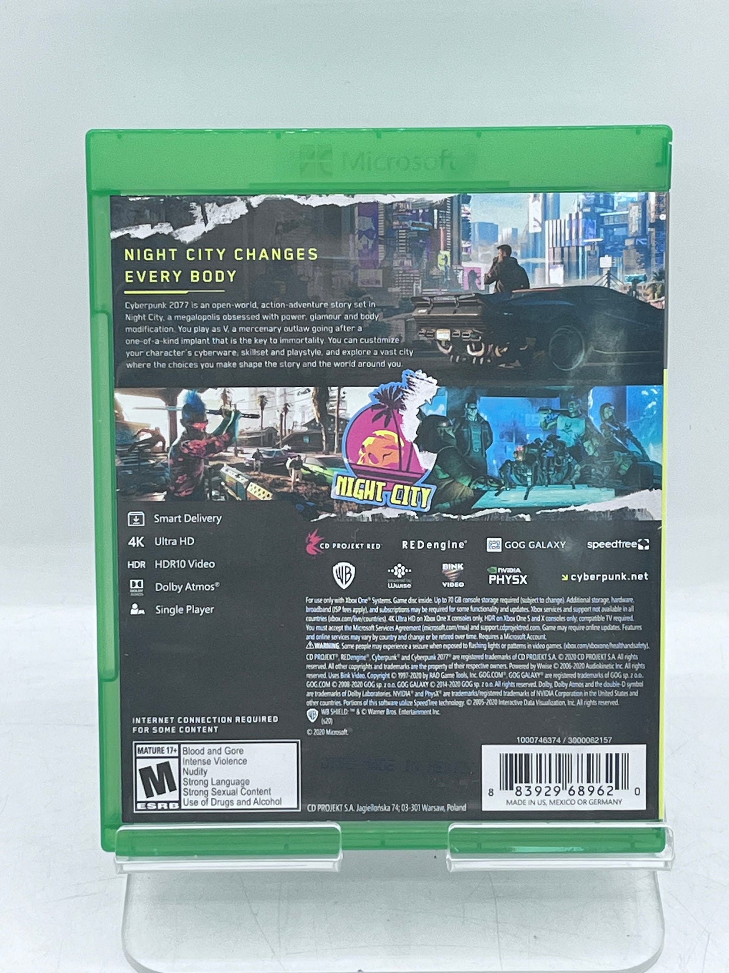 Cyberpunk 2077 - Xbox One Video Game - Free Shipping!