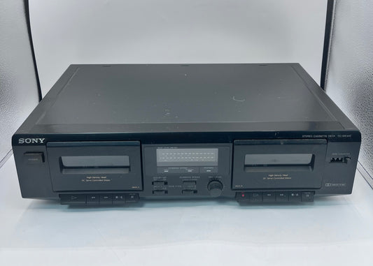 Sony Stereo Cassette Deck TC-WE305 Black