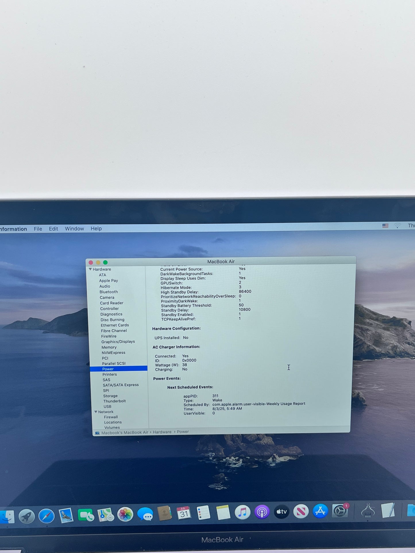 Apple MacBook Air Retina A1932 2019 (16GB RAM, Core i5, Broken) - Space Gray READ