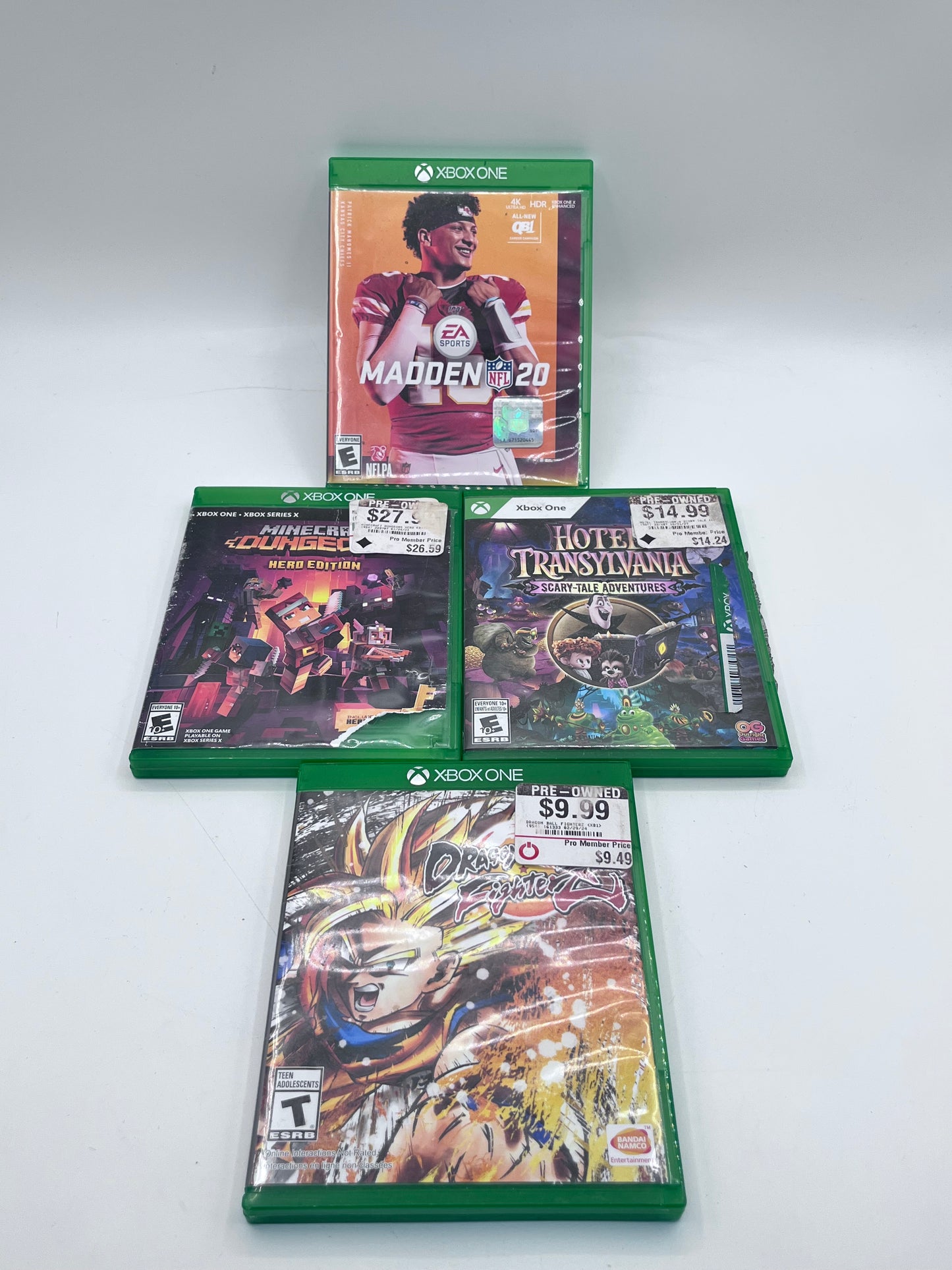 Microsoft Xbox One S 2016 1TB Bundle with 4 games - White