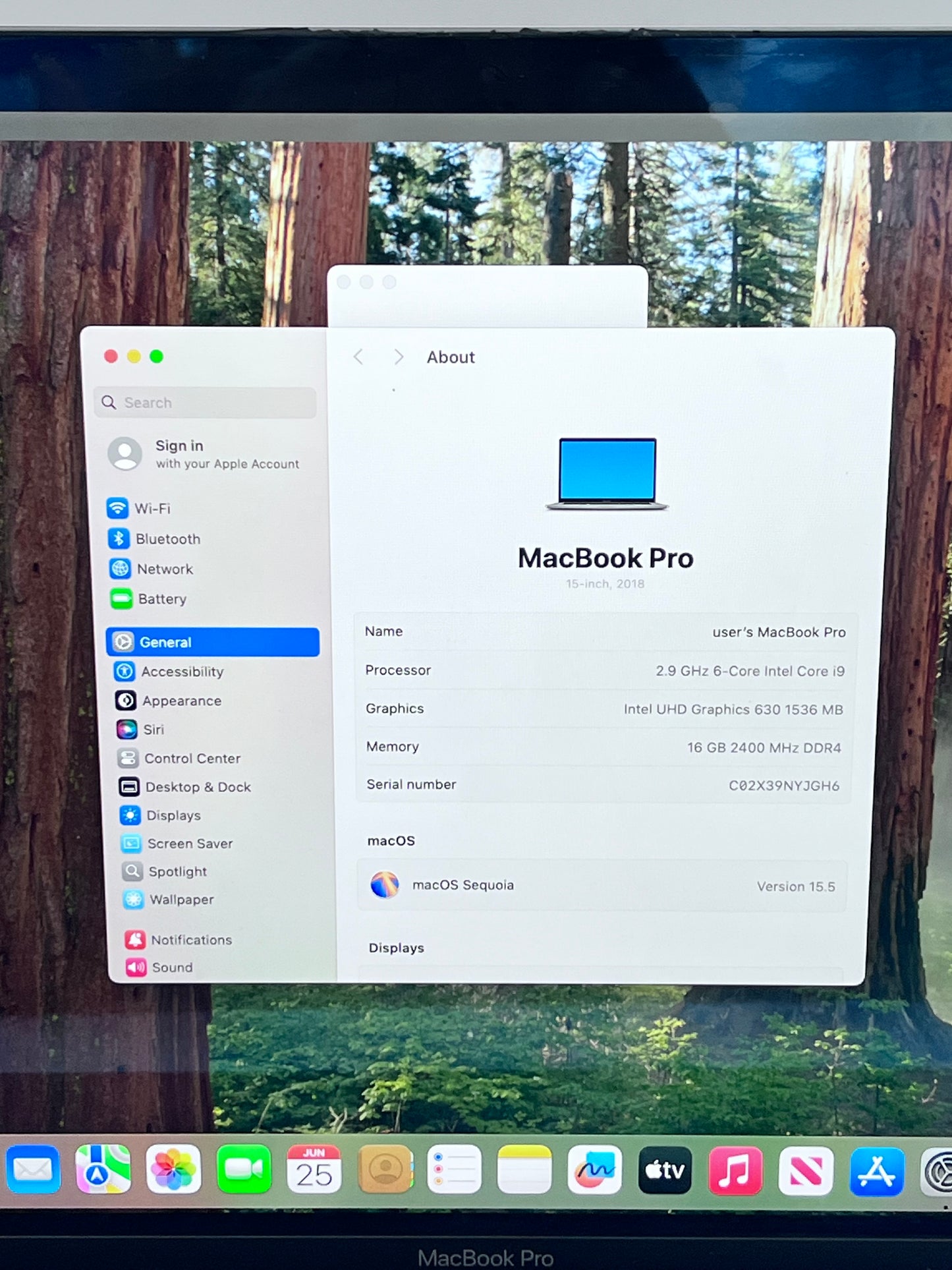 2018 Apple MacBook Pro 15" i9 16GB 1TB A1990 Space Gray READ