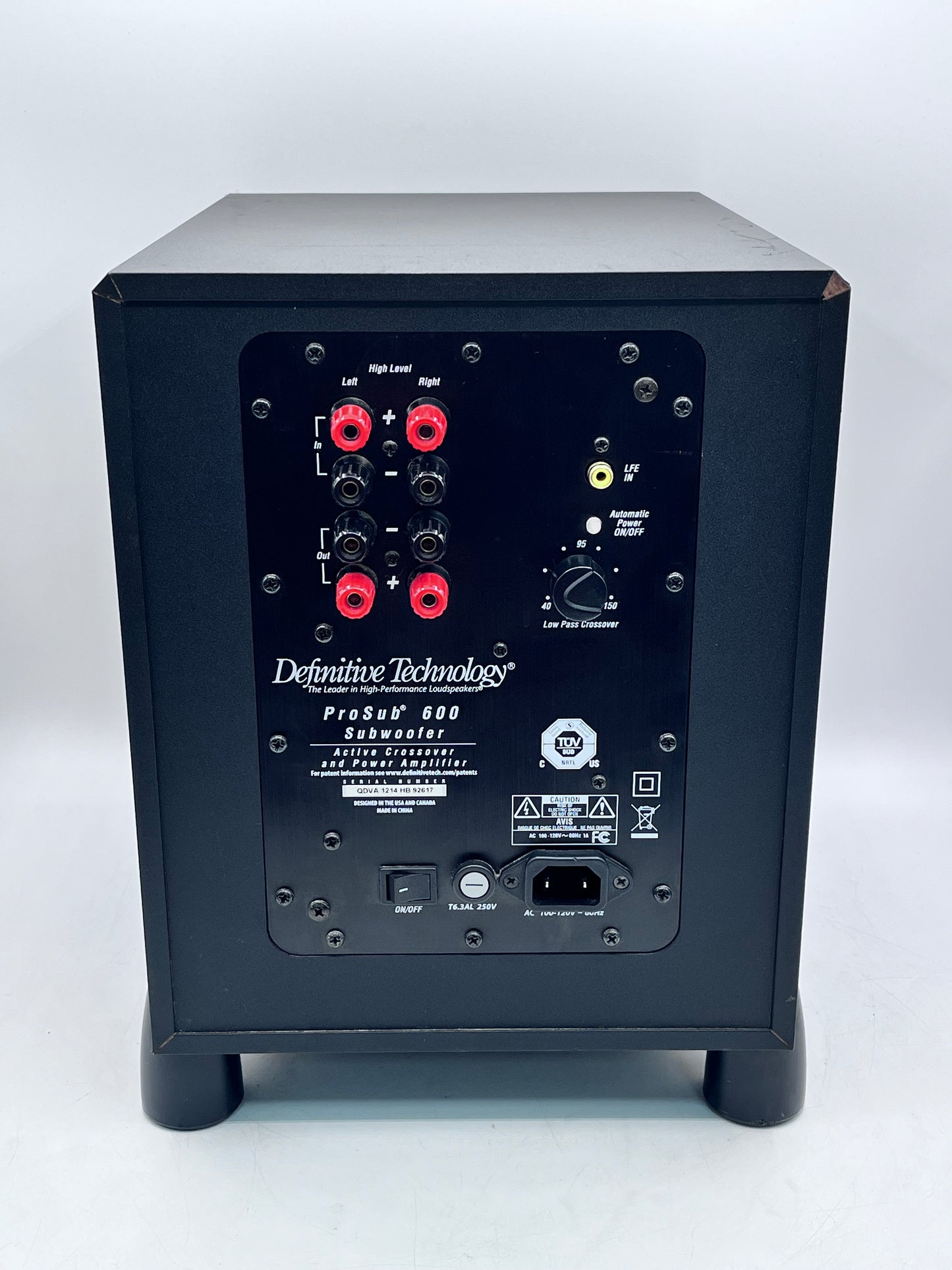 Definitive Technology 5.1 Surround Sound ProCinema 600 Speaker System FREE SHIP!