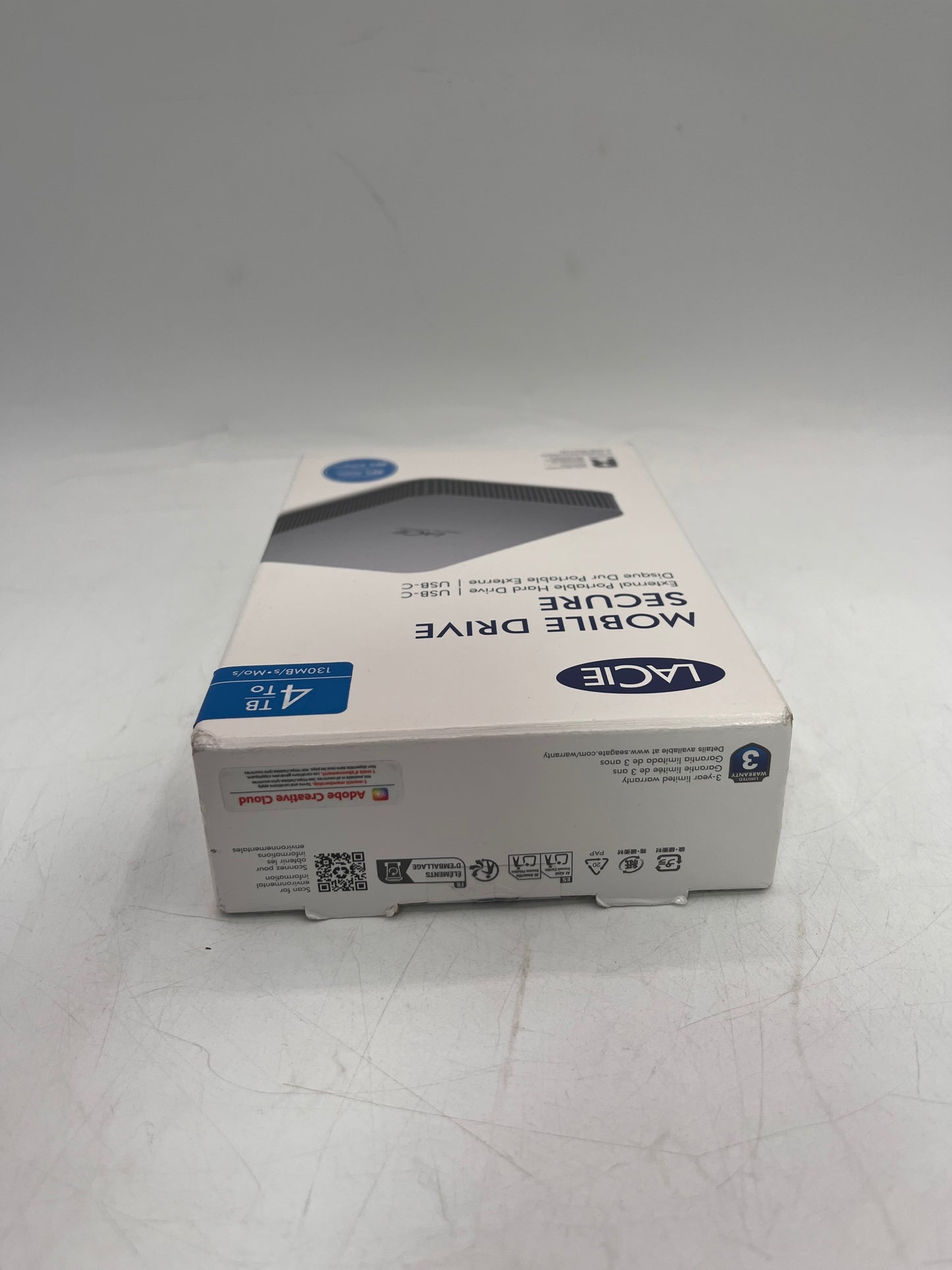 LaCie Mobile Drive Secure STLR4000400 4 TB Portable Hard Drive