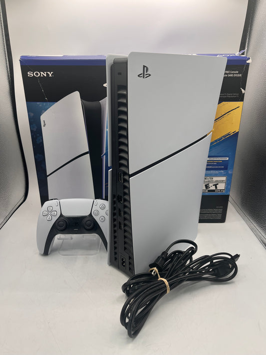 Sony PlayStation 5 Slim Digital (CFI-2115) White 825GB Console Fortnite Edition Excellent