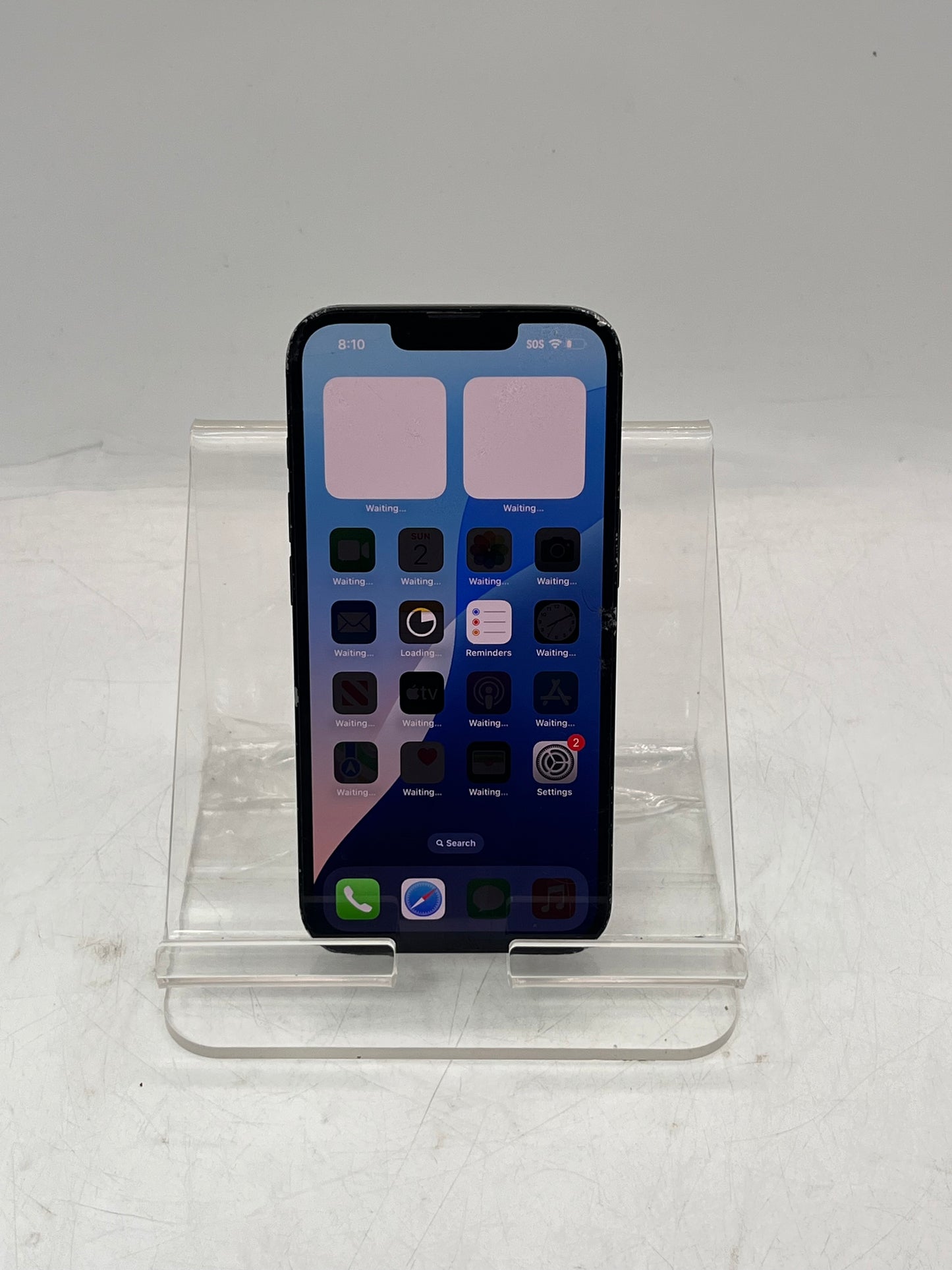Unlocked Apple iPhone 16e MD0D4LL/A A3212 128GB - Black Broken for Parts