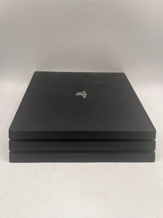 Sony PlayStation 4 Pro CUH-7115B 1TB Video Game Console Black Tested Free Shipping
