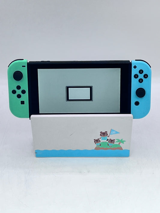 Nintendo Switch v2 Video Game Console HAC-001(-01) Multicolor Animal Crossing Edition