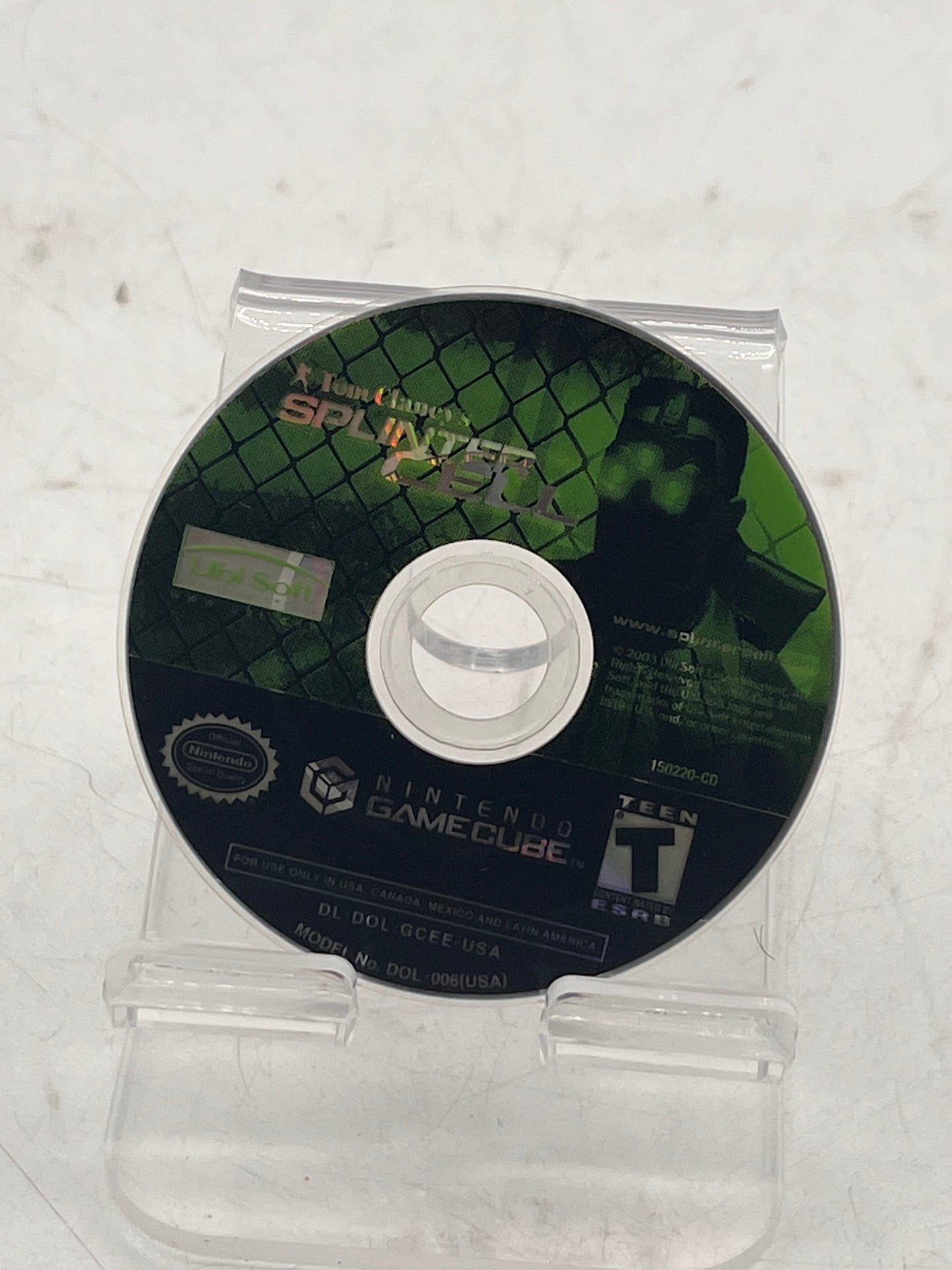 Nintendo Gamecube Splinter Cell Video Game - Free Shipping!
