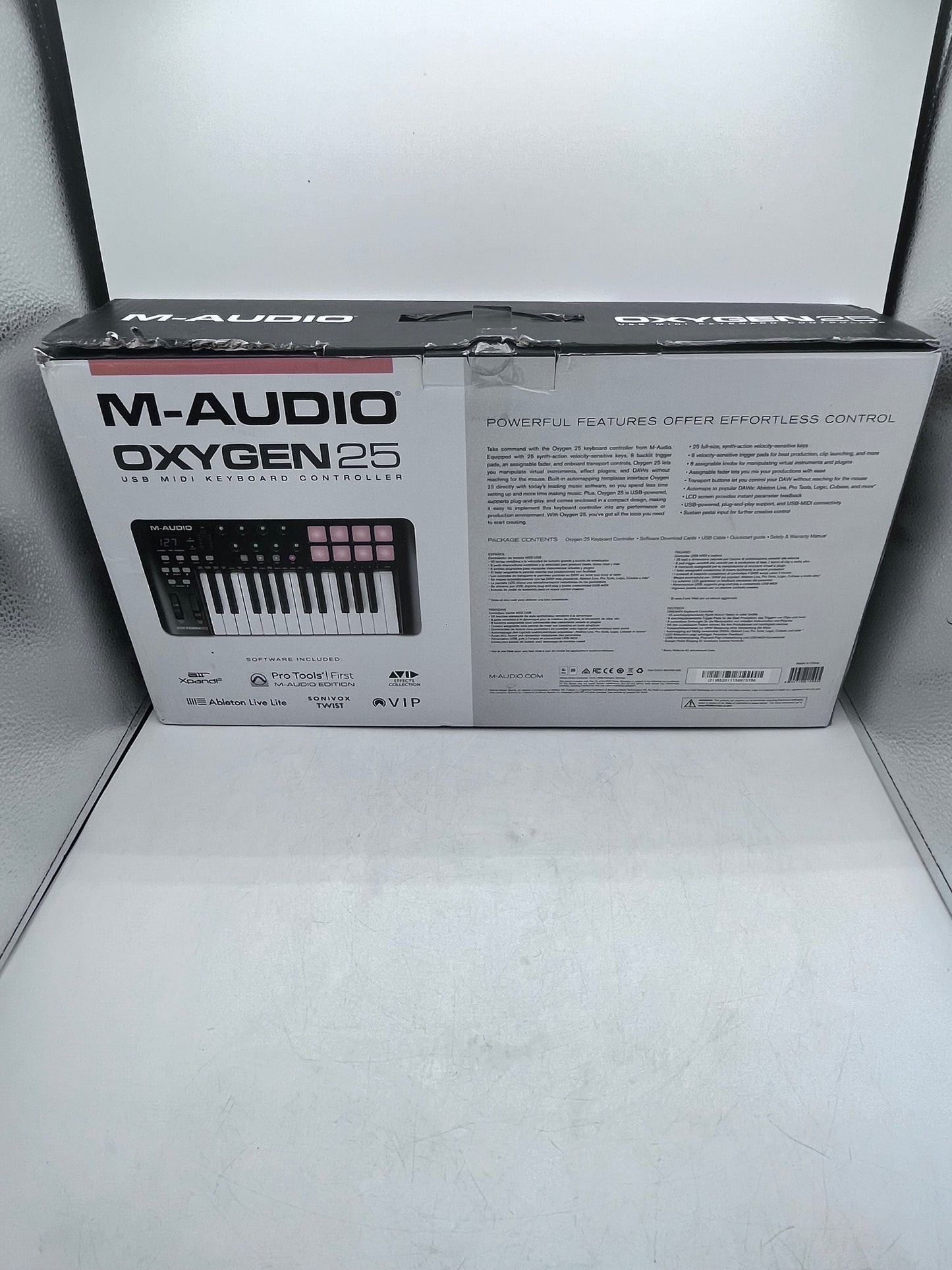 M-Audio Oxygen 25 IV Keyboard Controller 25 Keys Black