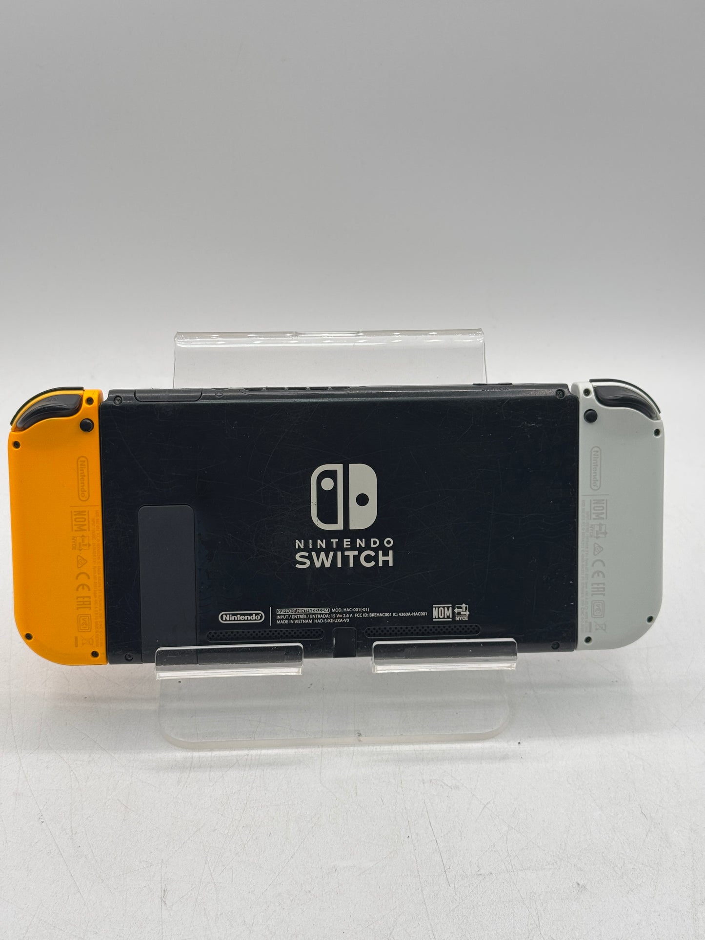 Nintendo Switch (HAC-001-01) Console 32GB Orange/ White Tested Free Shipping