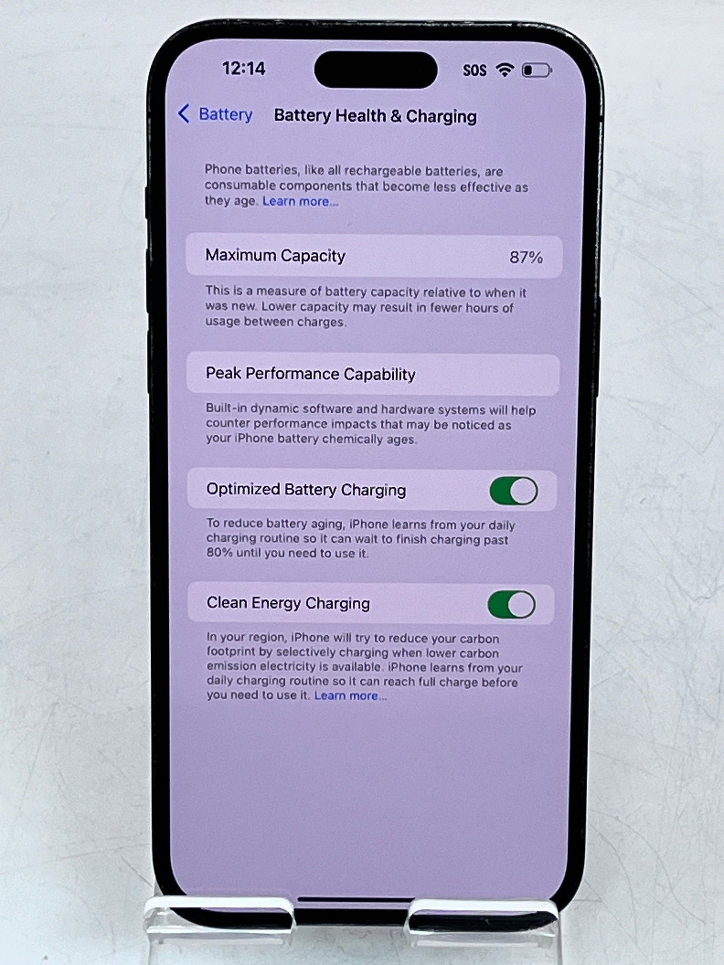 Apple iPhone 14 Pro Max 128 GB Black (T-mobile)