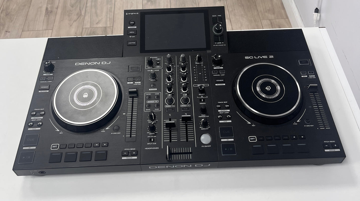 Denon DJ SC3900 DJ Controller - Black