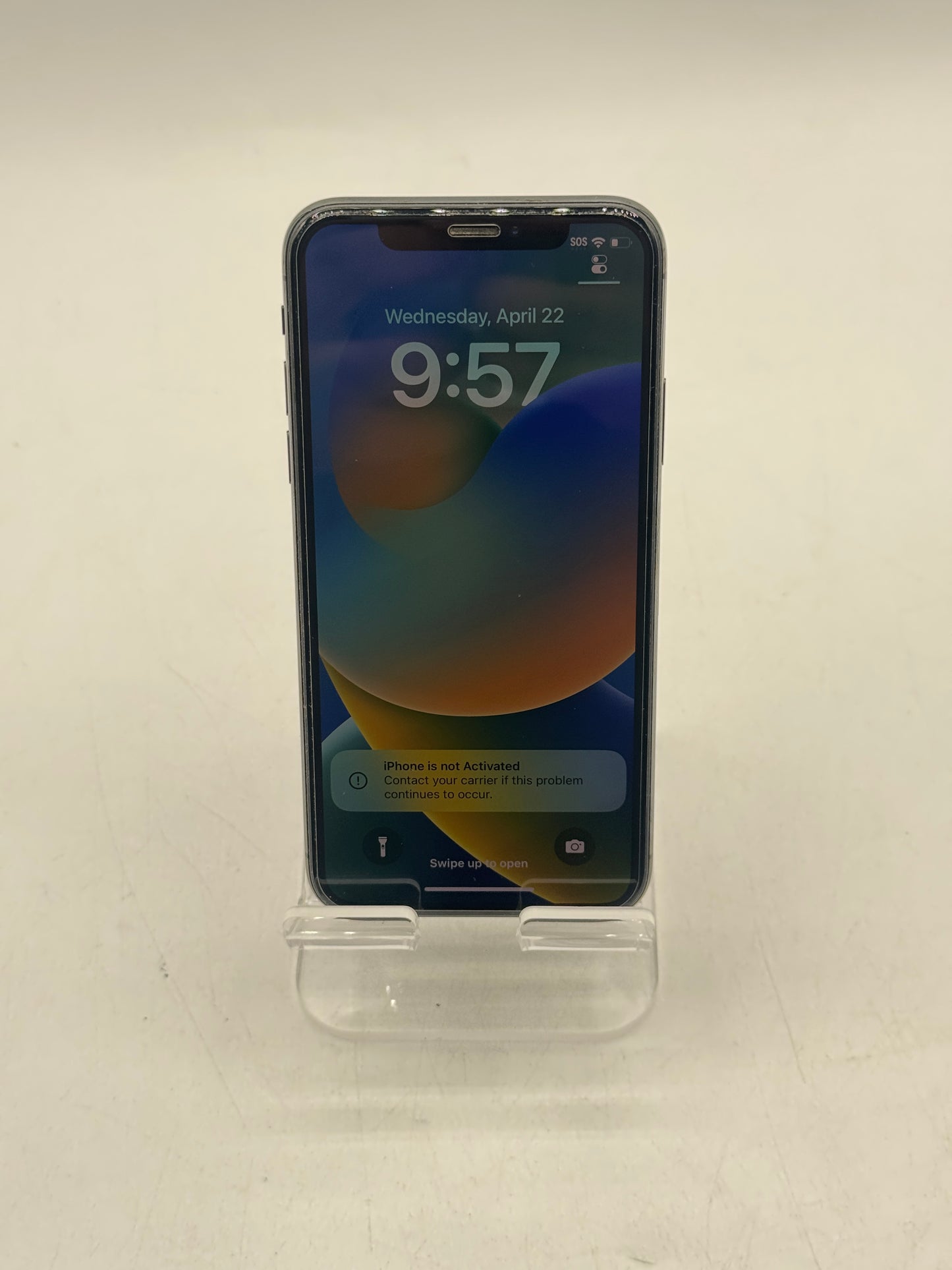 Unlocked Apple iPhone X 256GB A1865 MQA82CH/A Space Gray Battery Health 82%