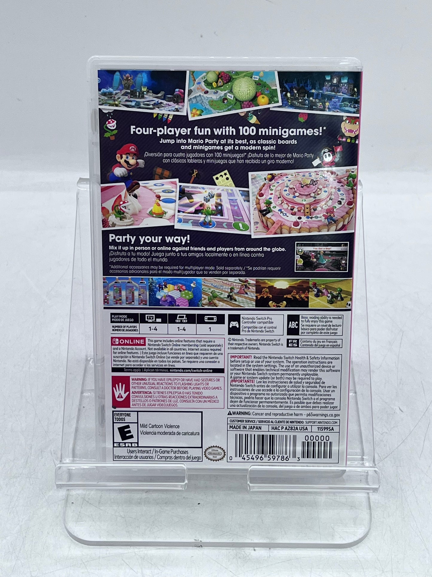 Mario Party Superstars - Nintendo Switch Video Game - Free Shipping!