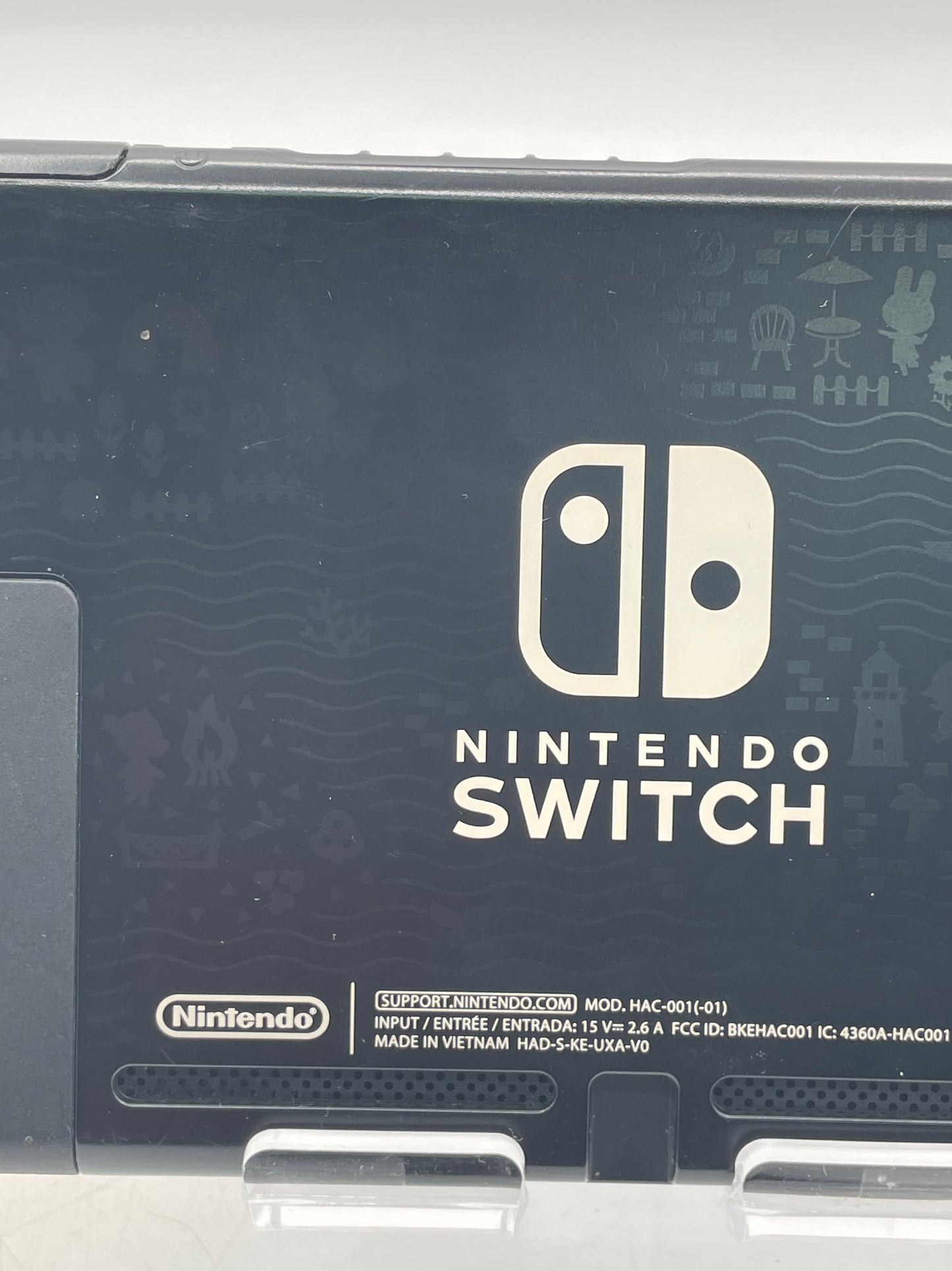 Nintendo Switch v1 Video Game Console HAC-001 Orange/Purple